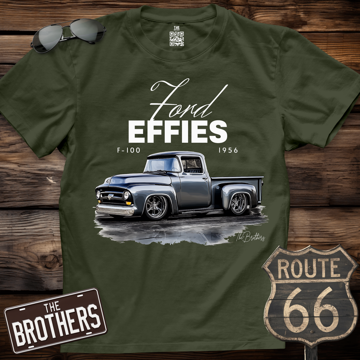 1956 Ford F100 Art T-Shirt