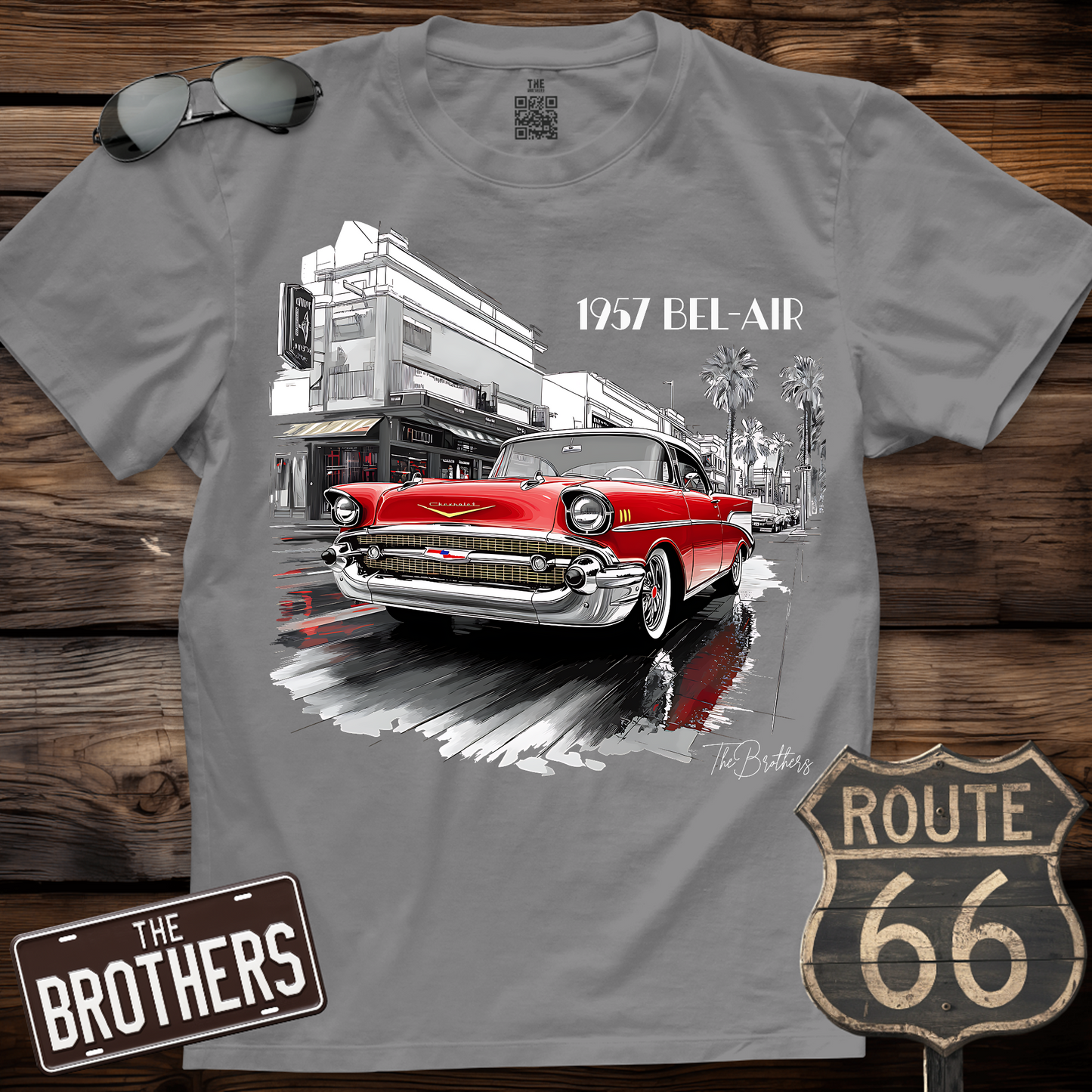 1957 Bel Air Art T-Shirt