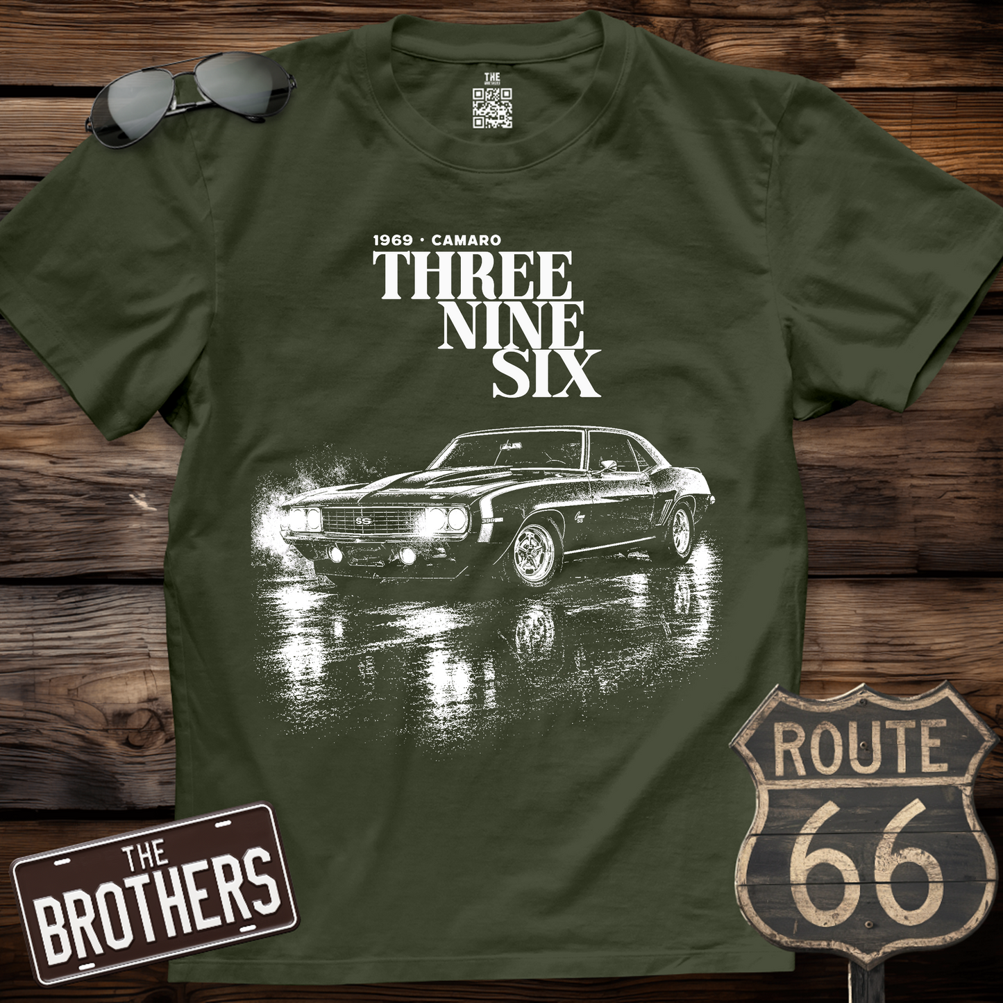 1969 Camaro SS Three Nine Six T-Shirt