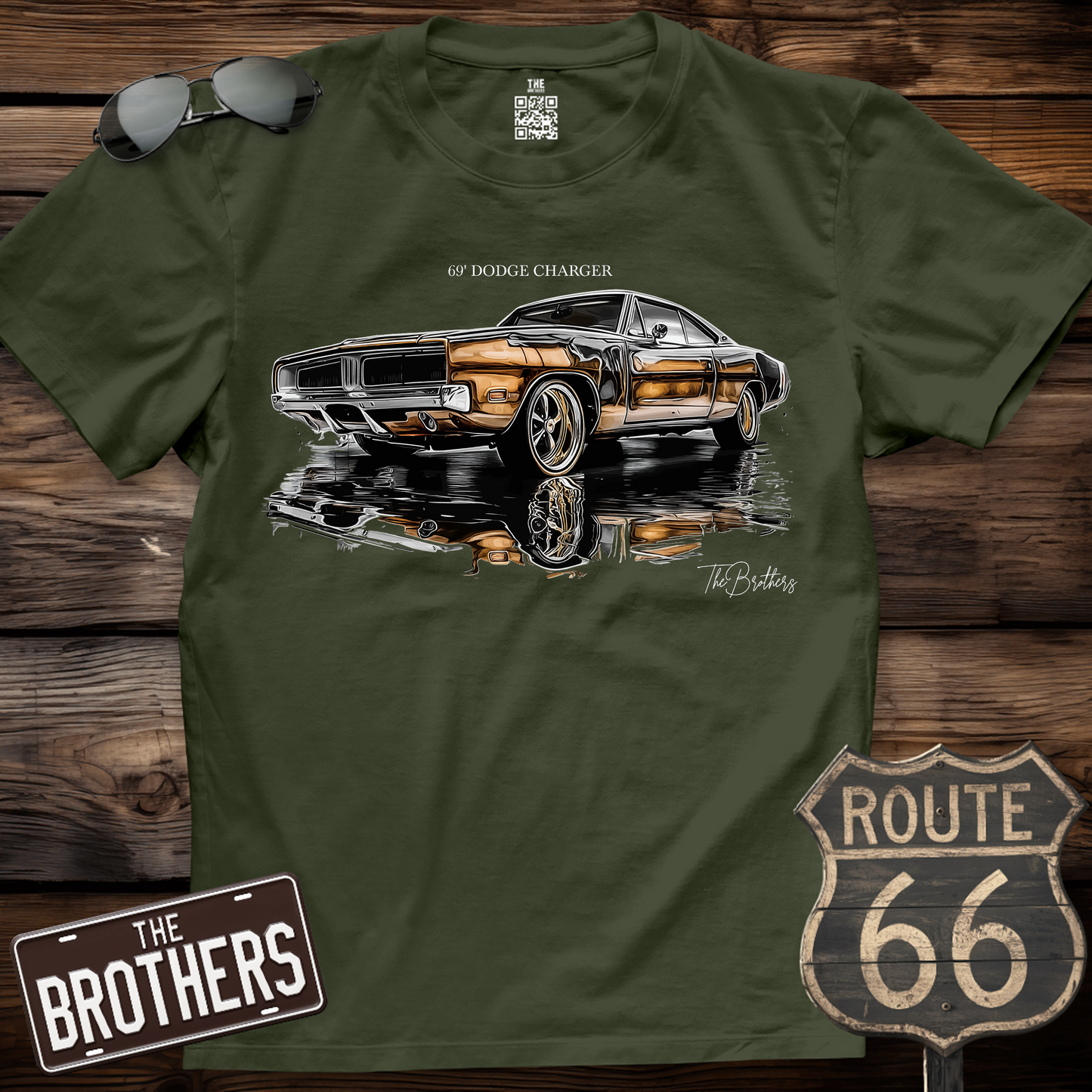 1969 Charger Art T-Shirt