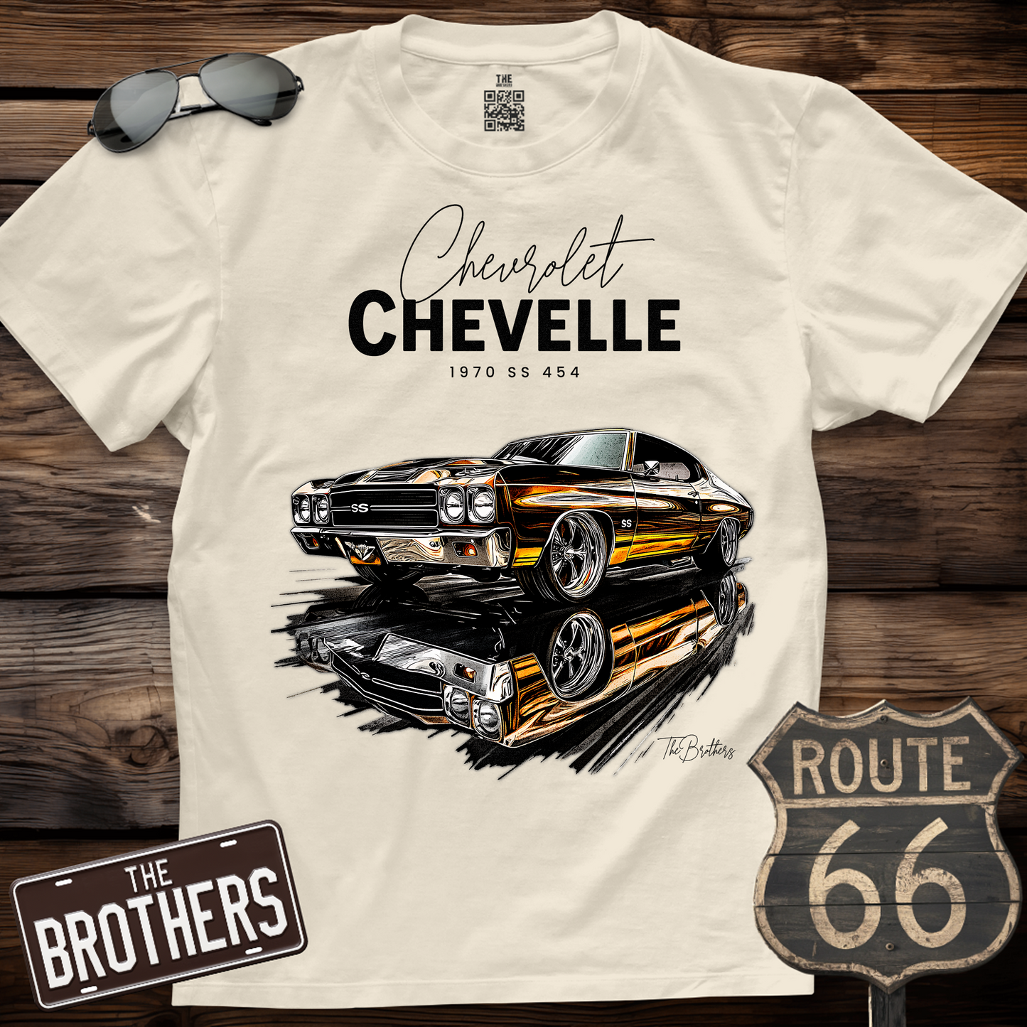 1970 Chevelle SS 454 Art T-Shirt
