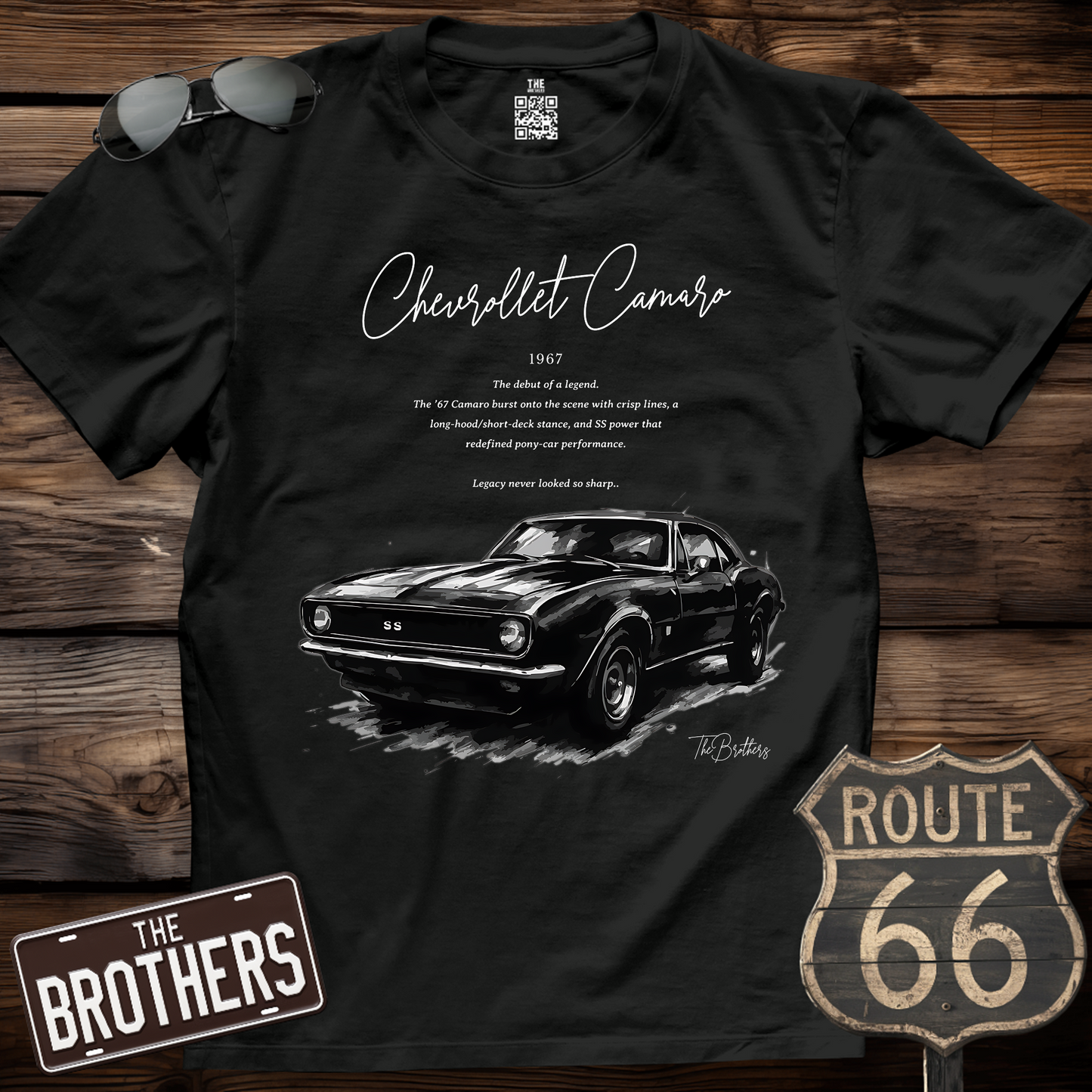 67s Camaro SS Art T-Shirt