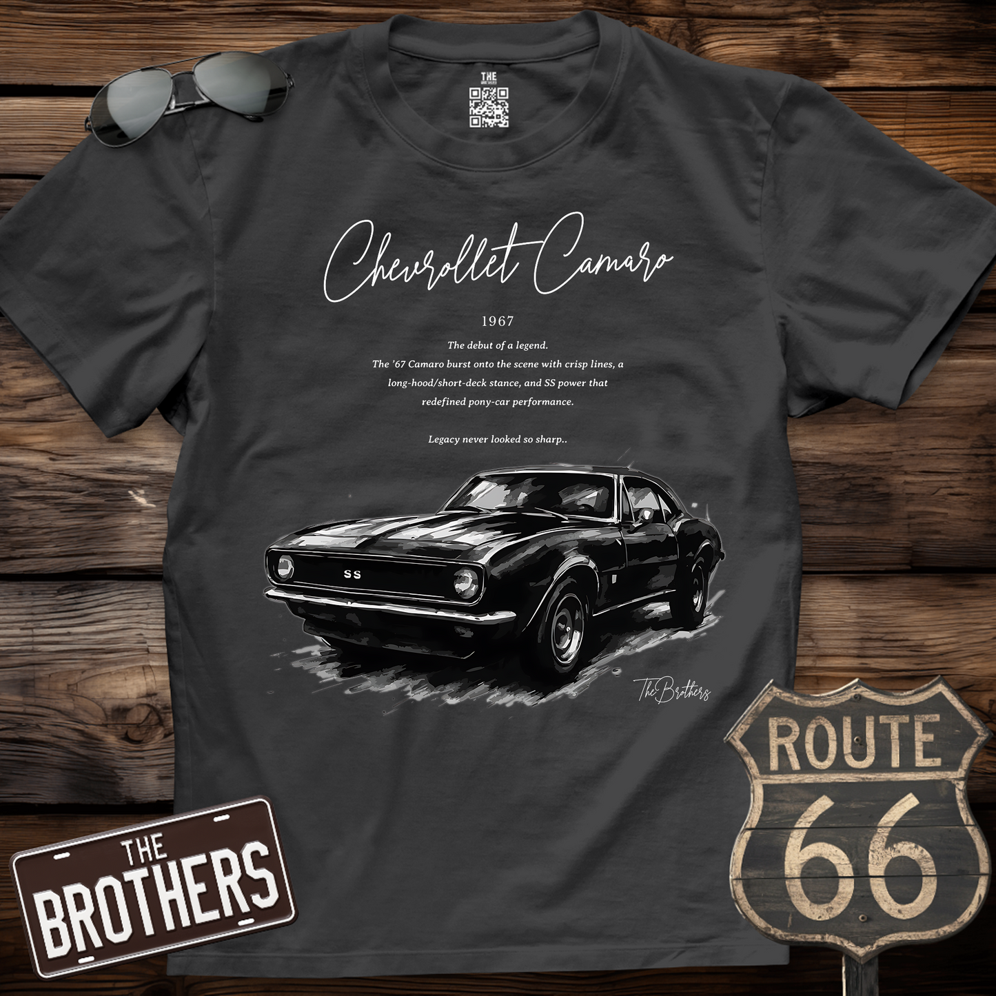 67s Camaro SS Art T-Shirt