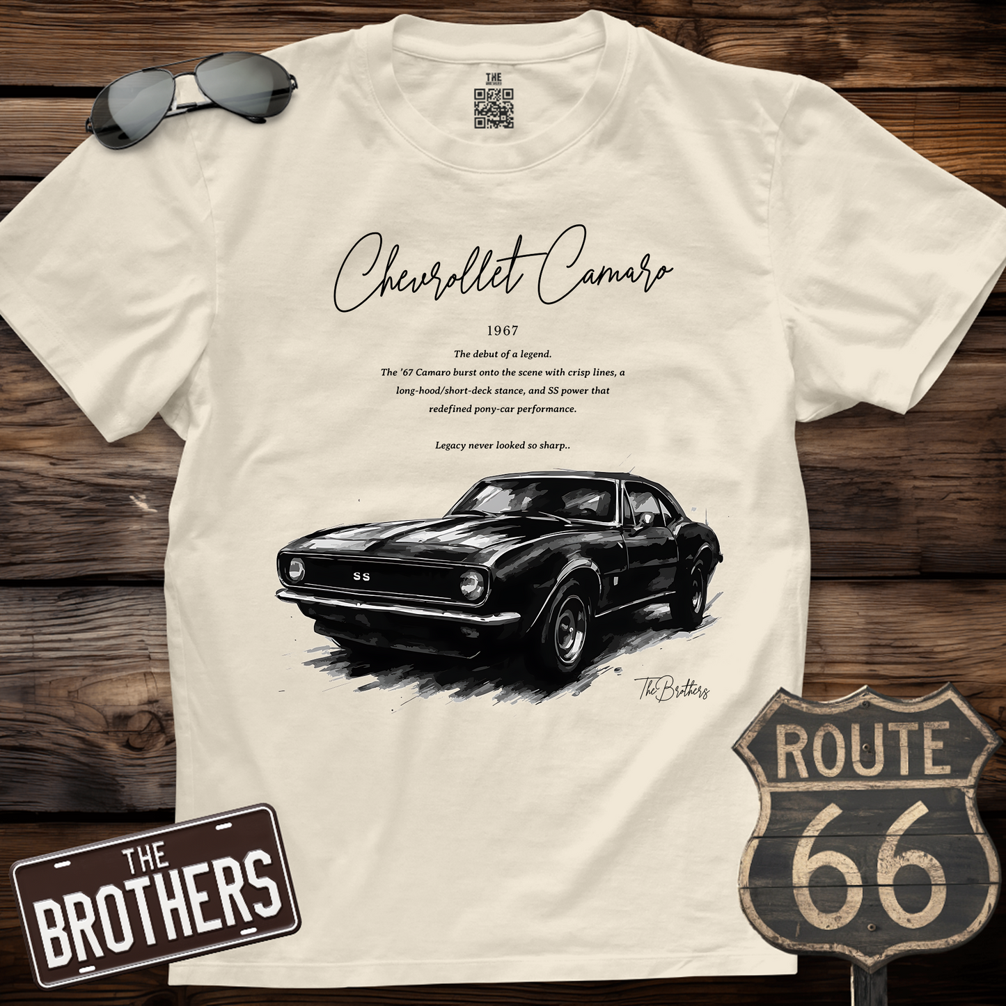 67s Camaro SS Art T-Shirt