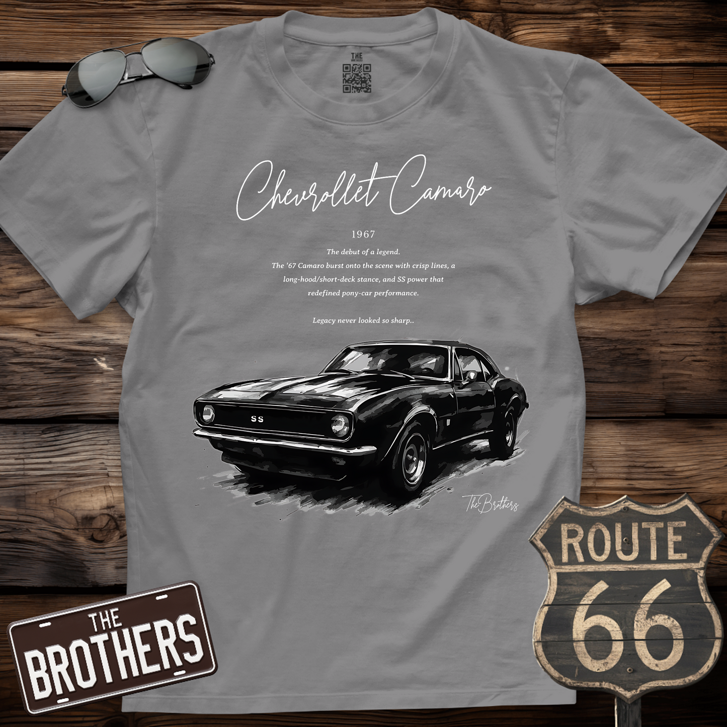 67s Camaro SS Art T-Shirt