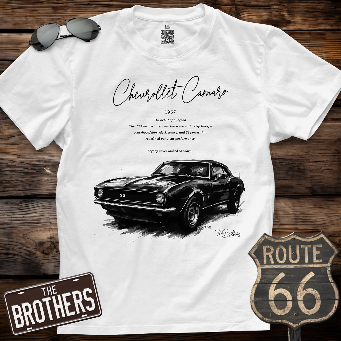 67s Camaro SS Art T-Shirt