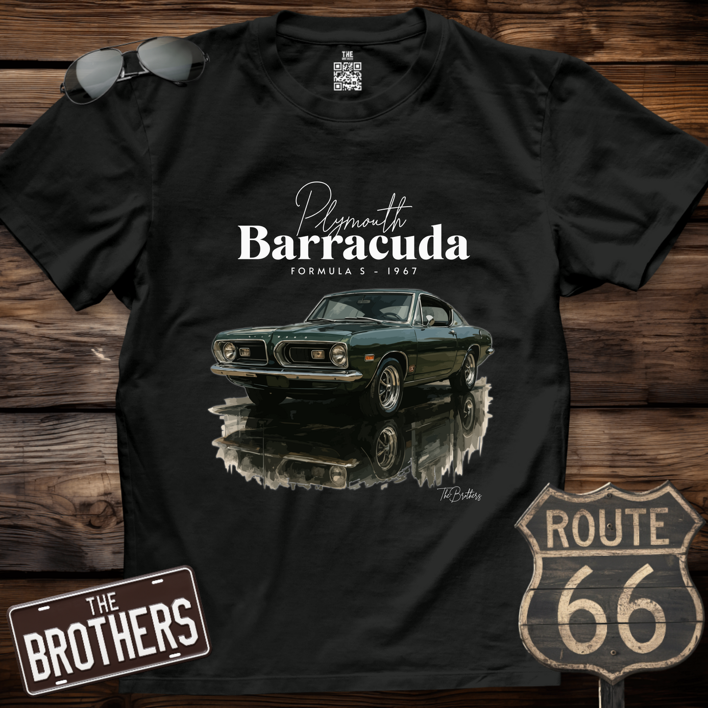 67s Plymouth Barracuda Formula S Art T-Shirt