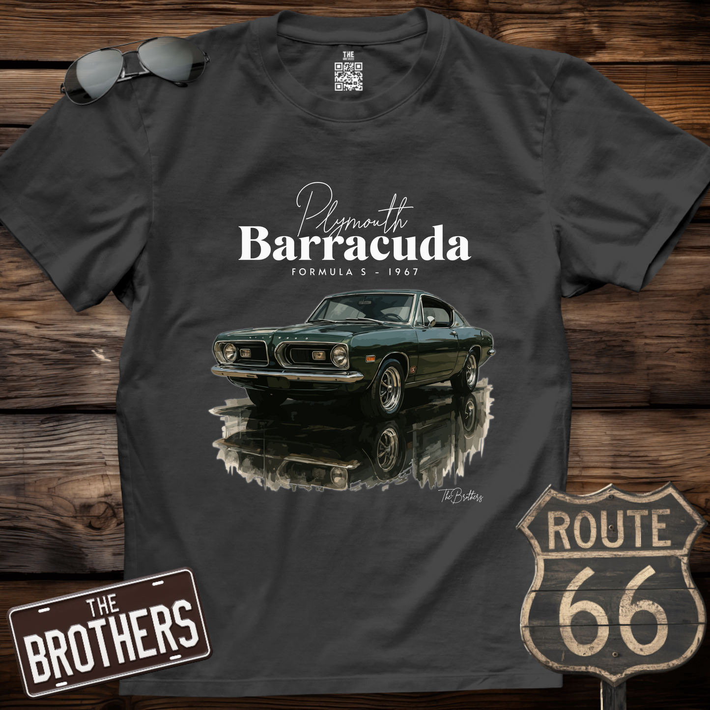 67s Plymouth Barracuda Formula S Art T-Shirt