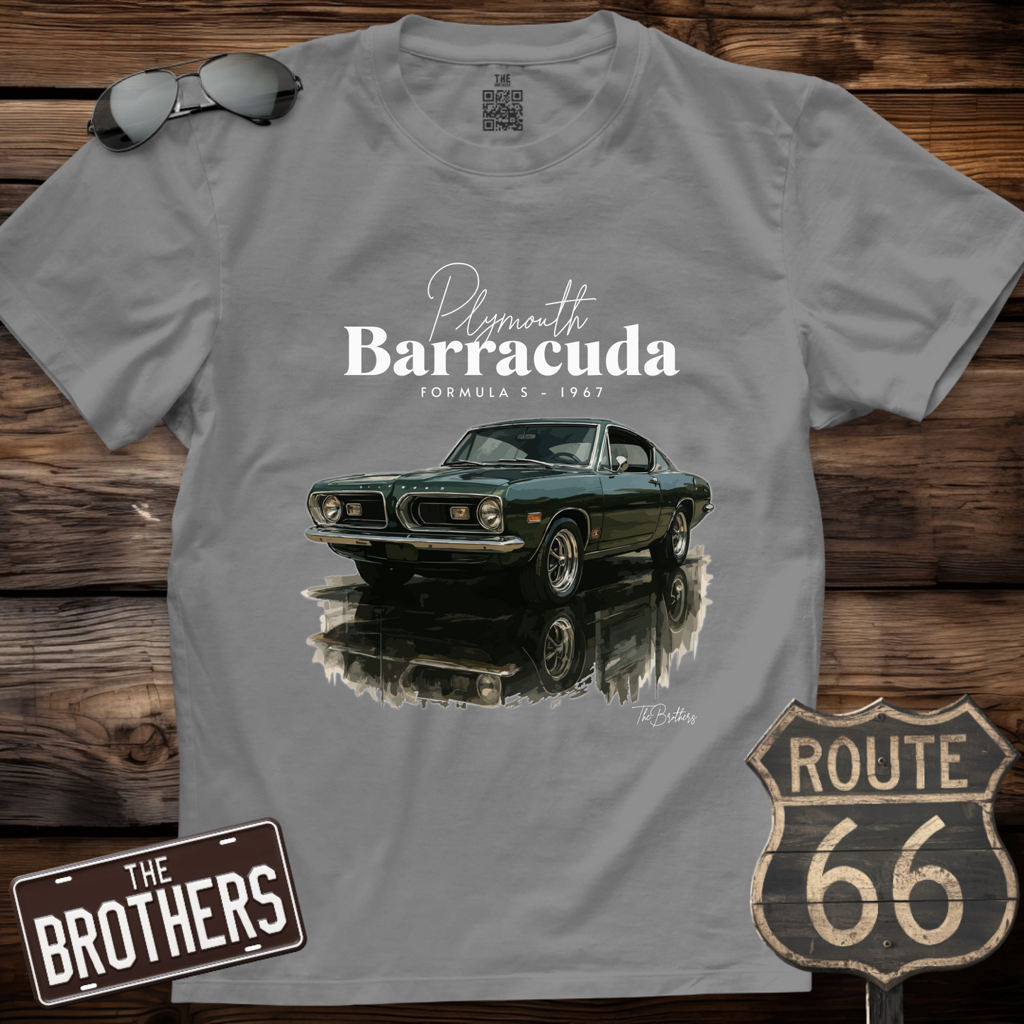 67s Plymouth Barracuda Formula S Art T-Shirt