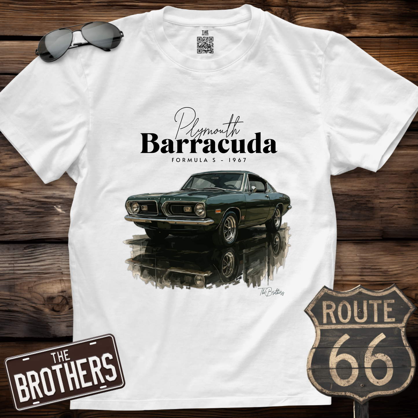 67s Plymouth Barracuda Formula S Art T-Shirt