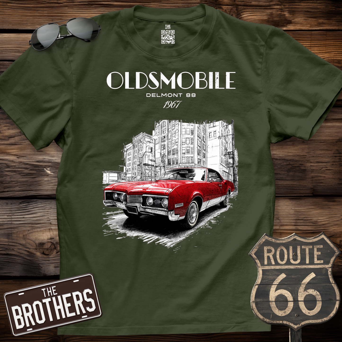 67s Oldsmobile Delmont 88 Art T-Shirt
