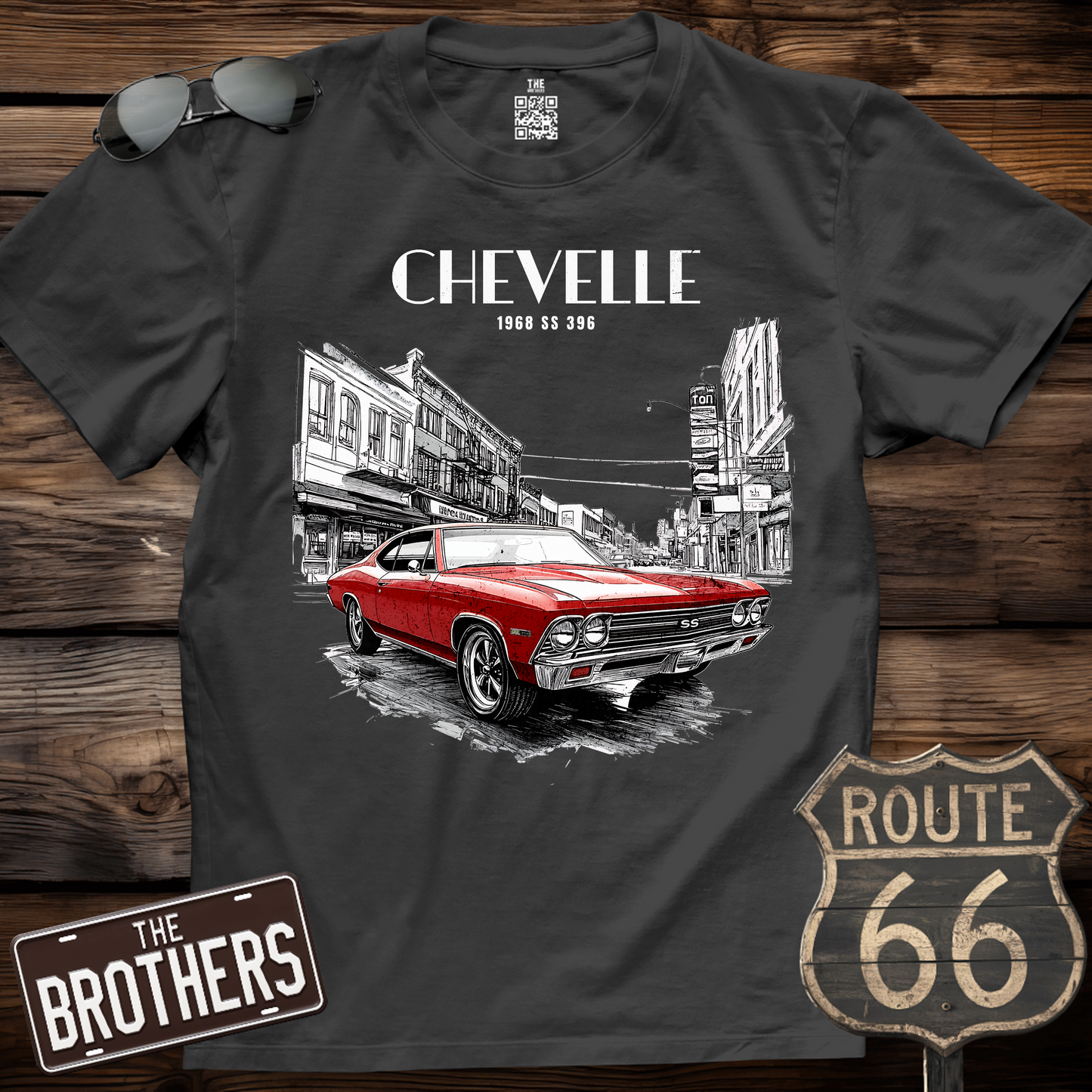 68s Chevelle SS 386 Art T-Shirt