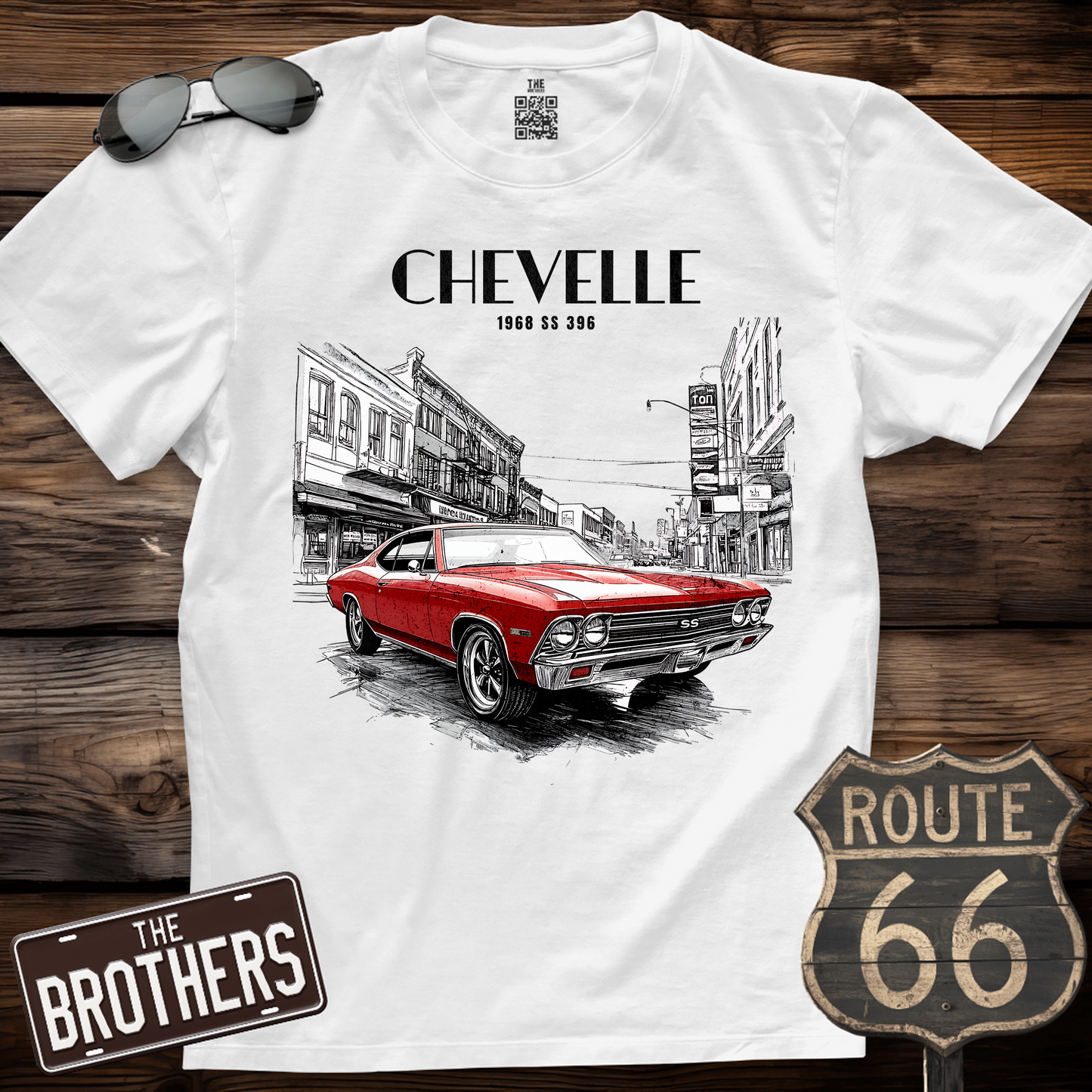 68s Chevelle SS 386 Art T-Shirt