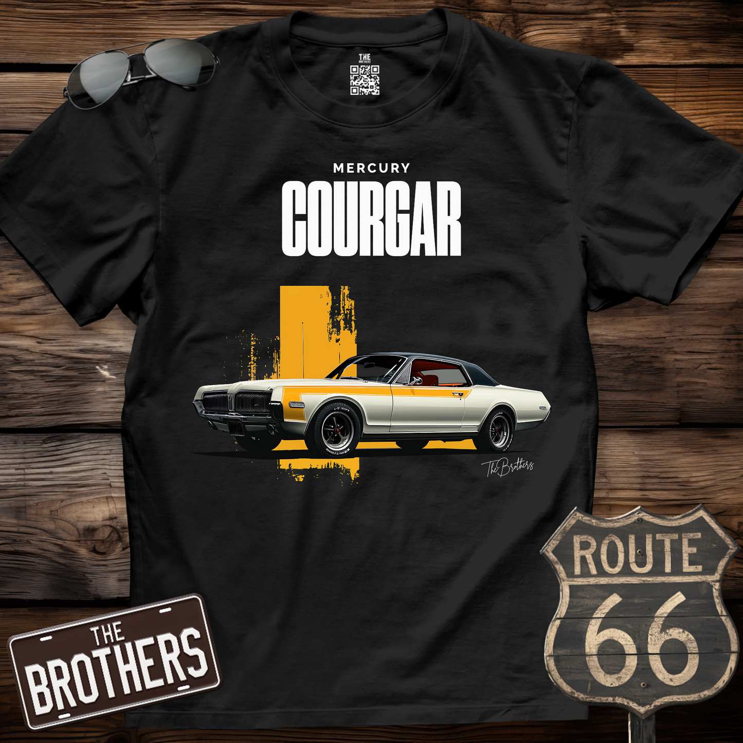 68s Mercury Cougar Art T-Shirt