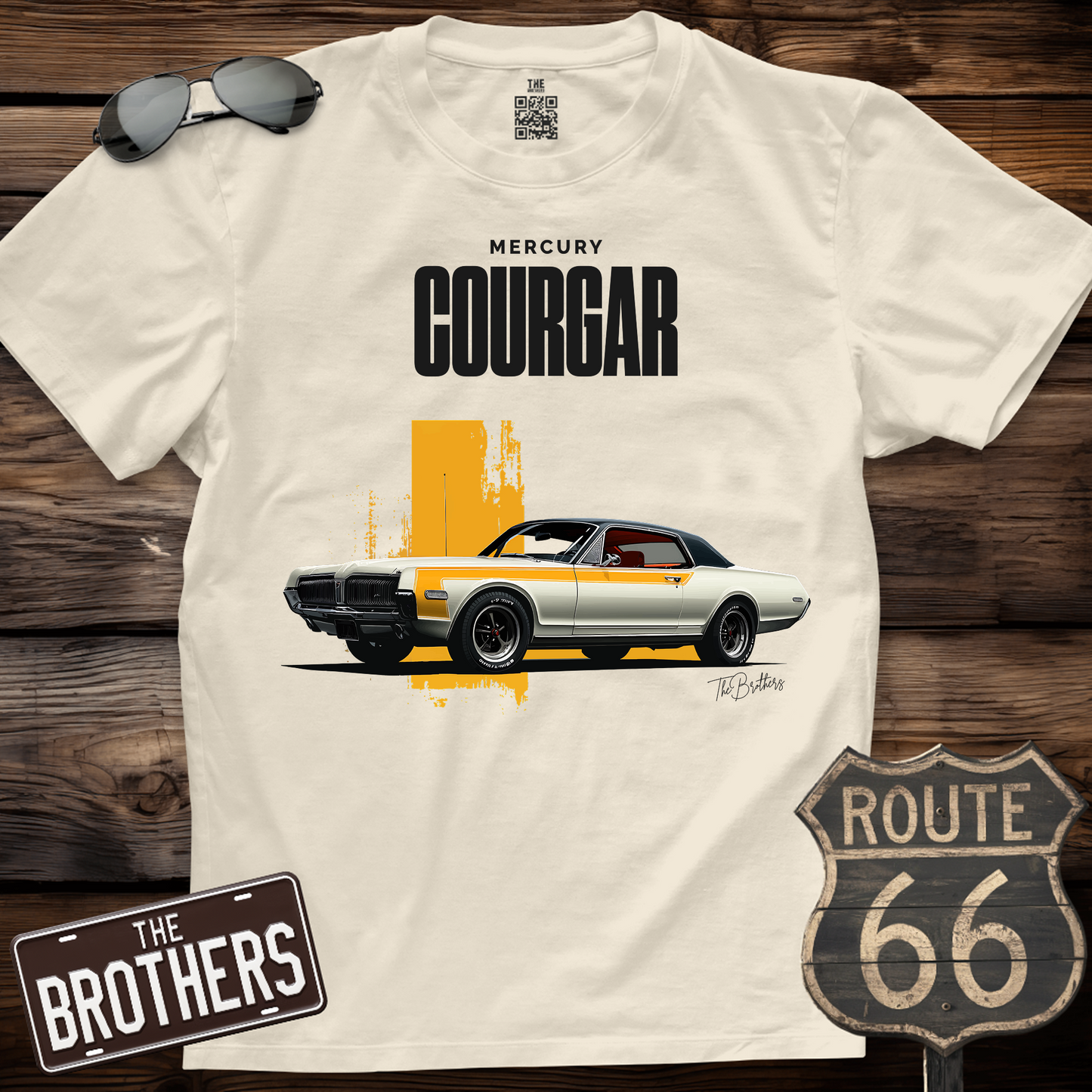 68s Mercury Cougar Art T-Shirt