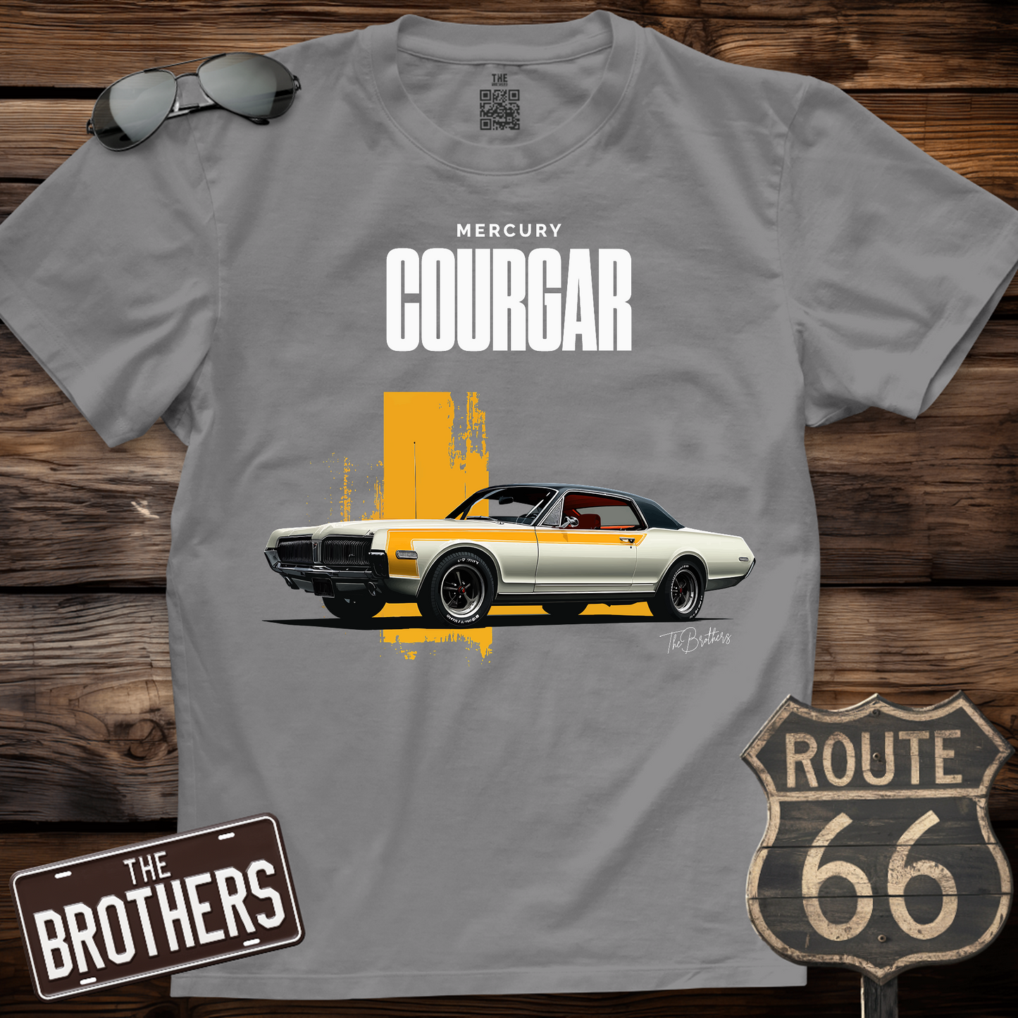 68s Mercury Cougar Art T-Shirt