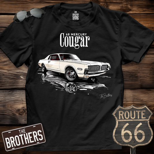 Mercury Cougar 1968 Art T-Shirt