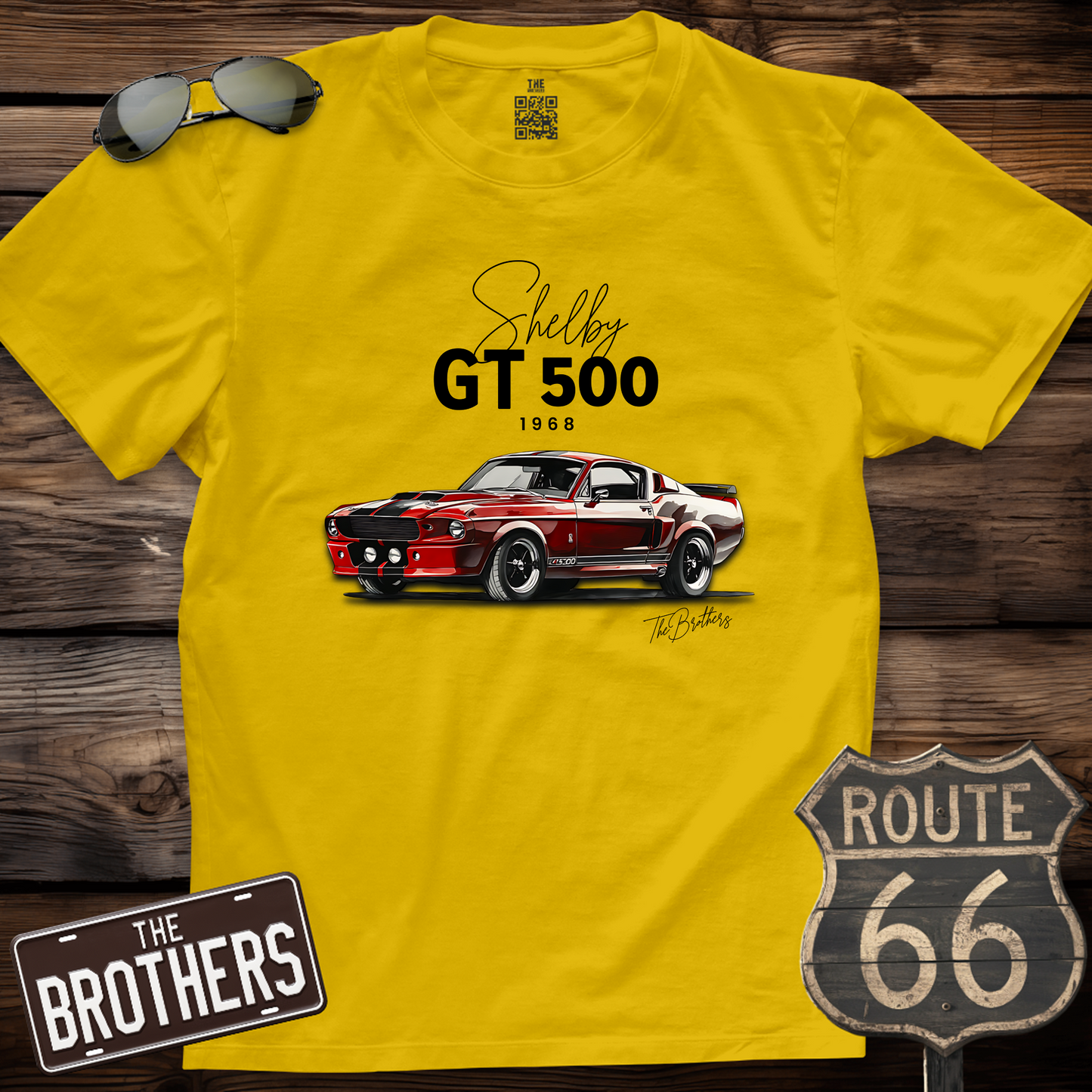 68s Ford Shelby Gt500 T-Shirt