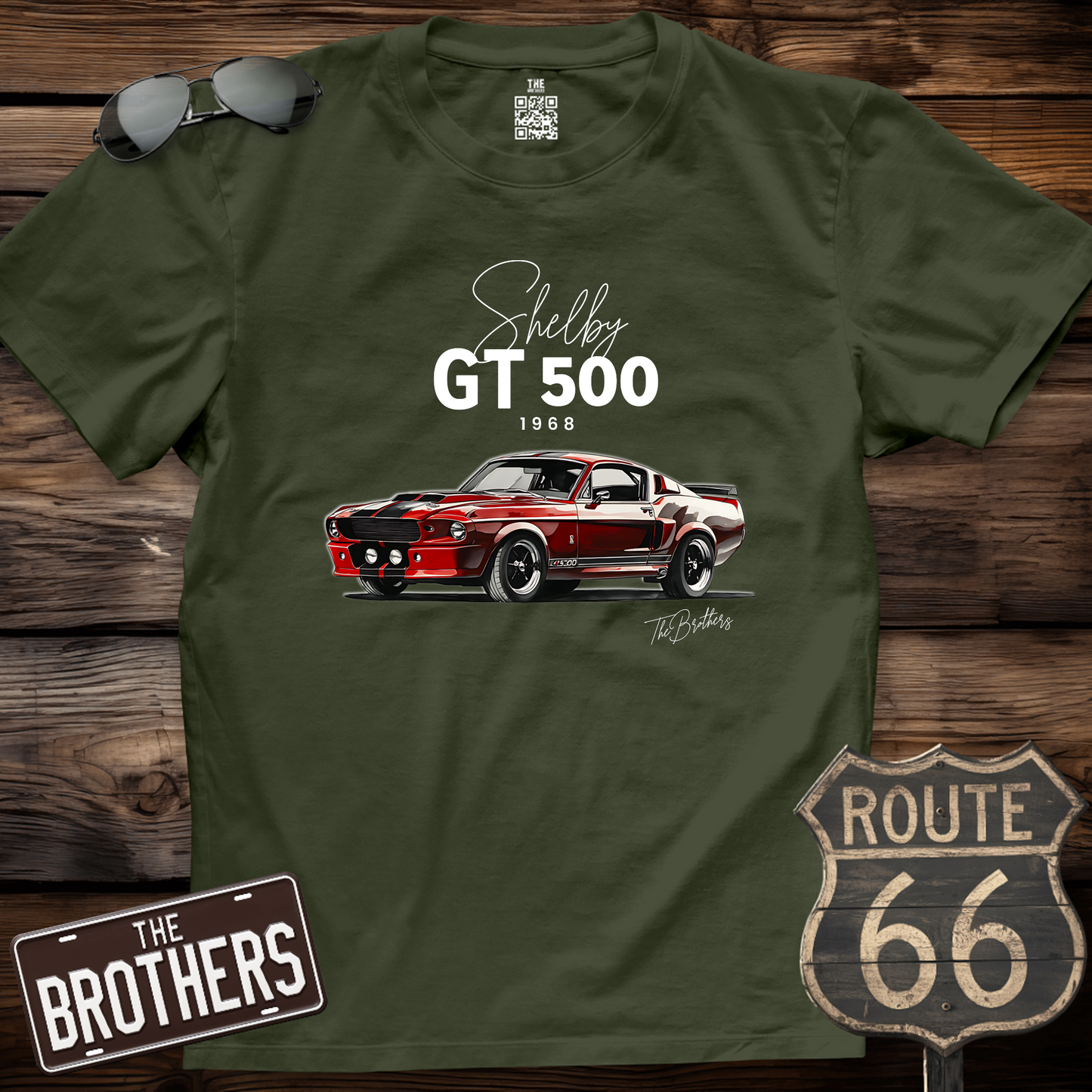 68s Ford Shelby Gt500 T-Shirt