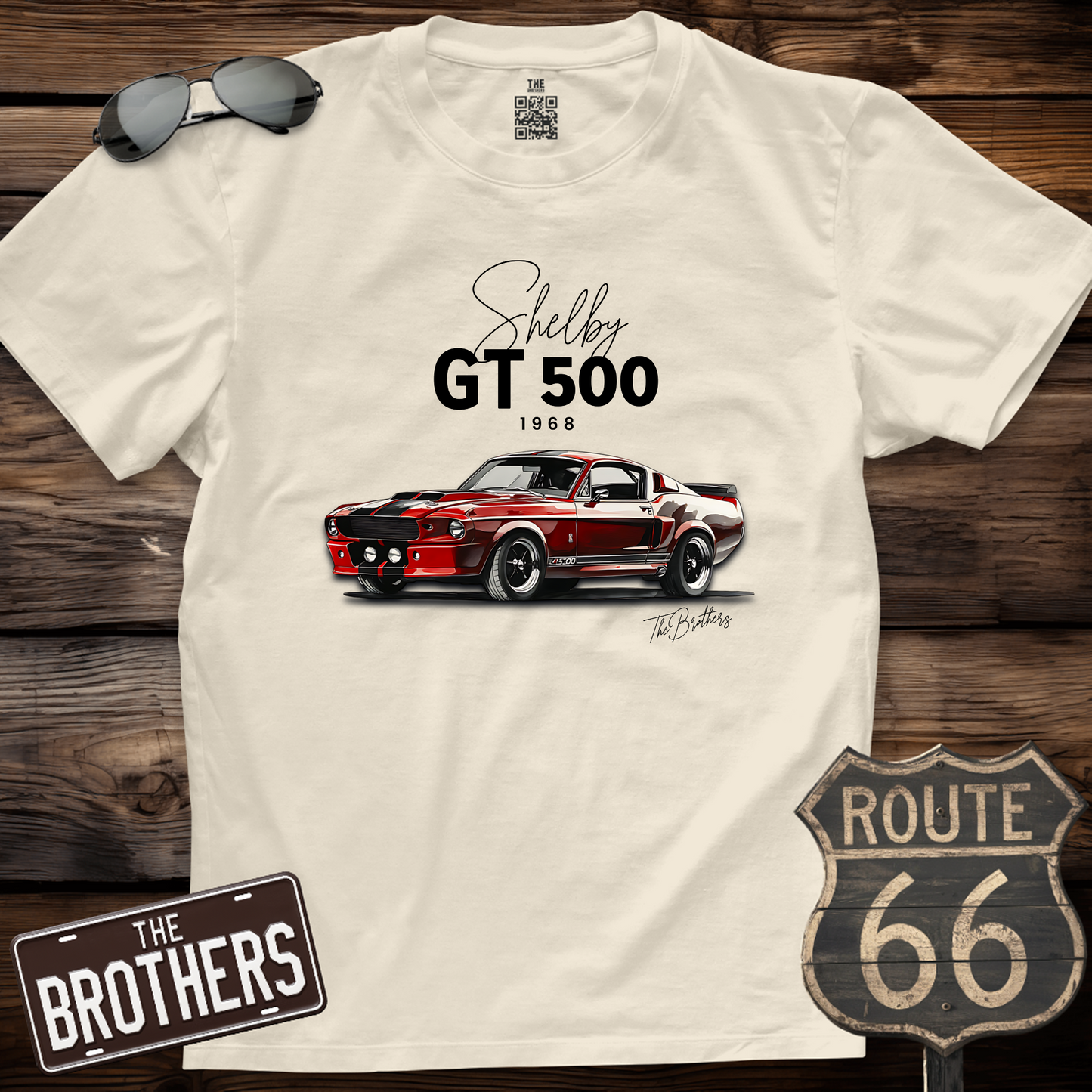 68s Ford Shelby Gt500 T-Shirt