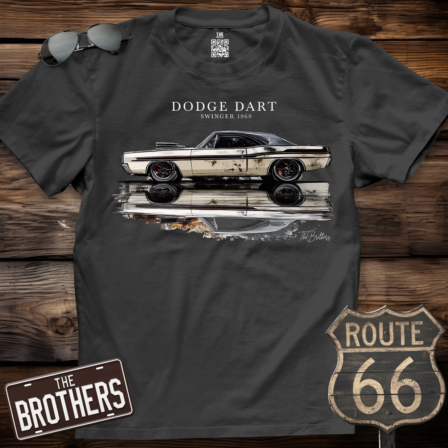 69s Dodge Dart Swinger Art T-Shirt