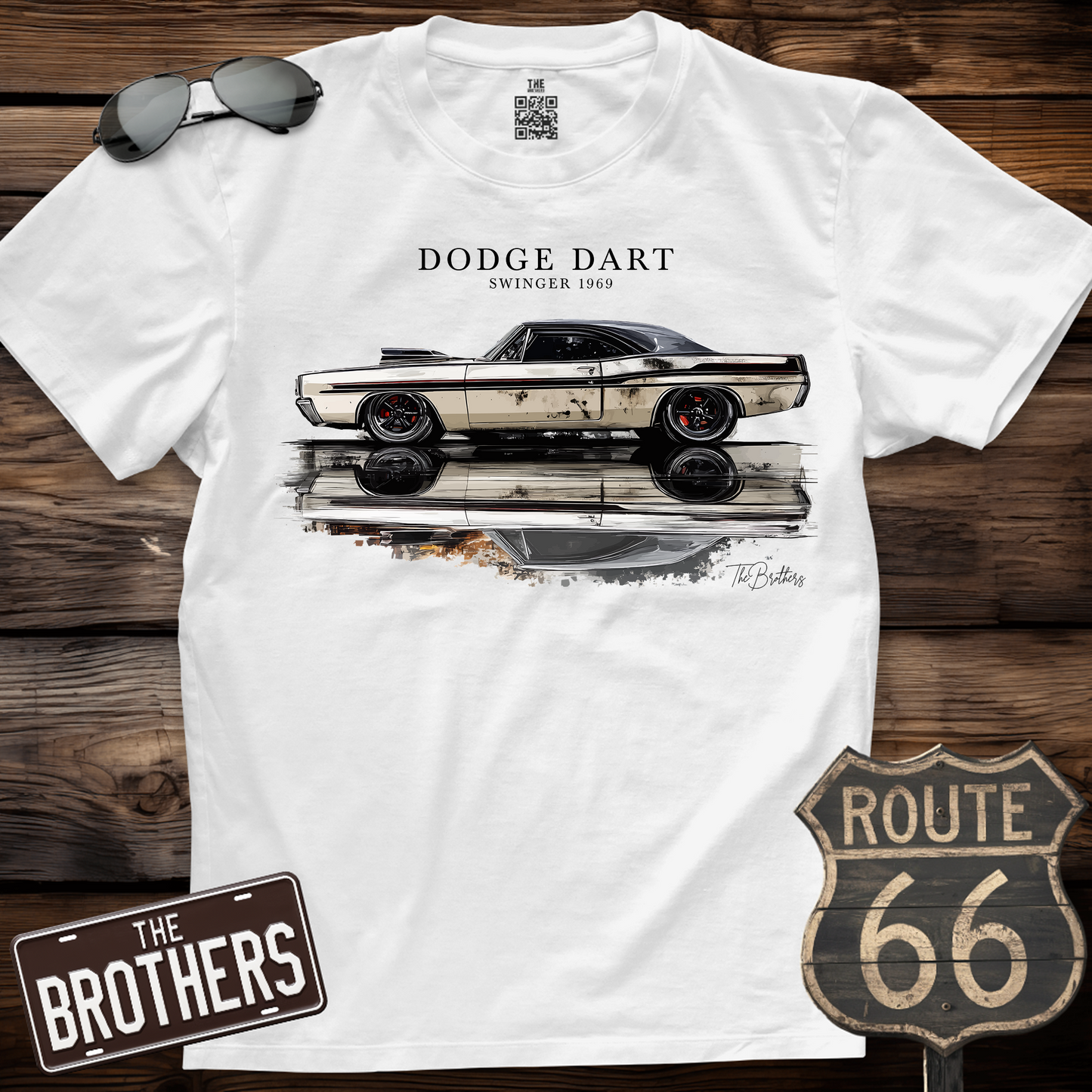 69s Dodge Dart Swinger Art T-Shirt