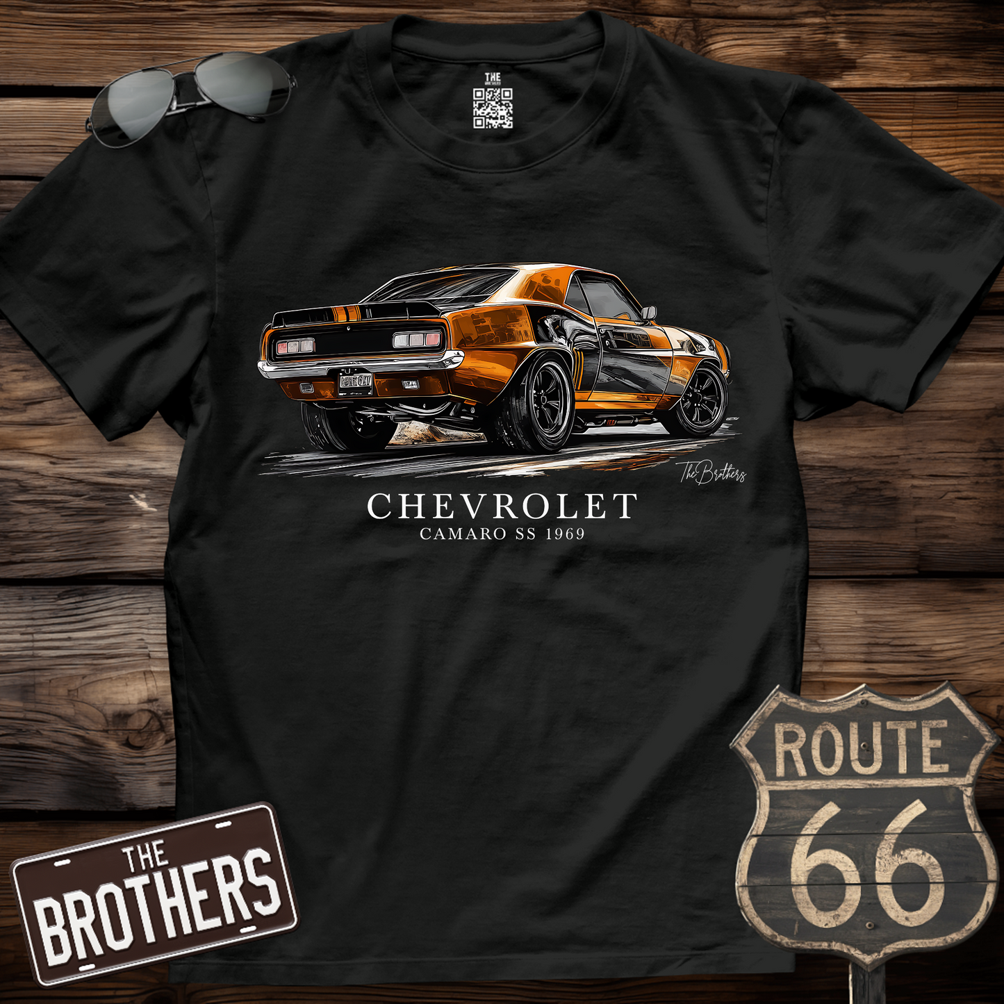 69s Camaro Art T-Shirt