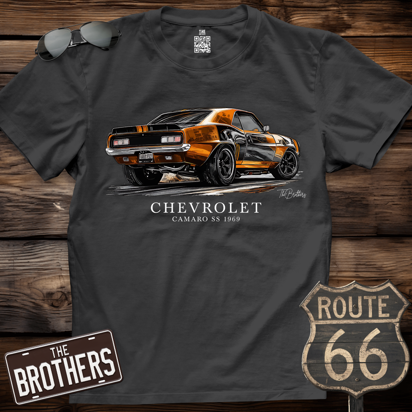 69s Camaro Art T-Shirt