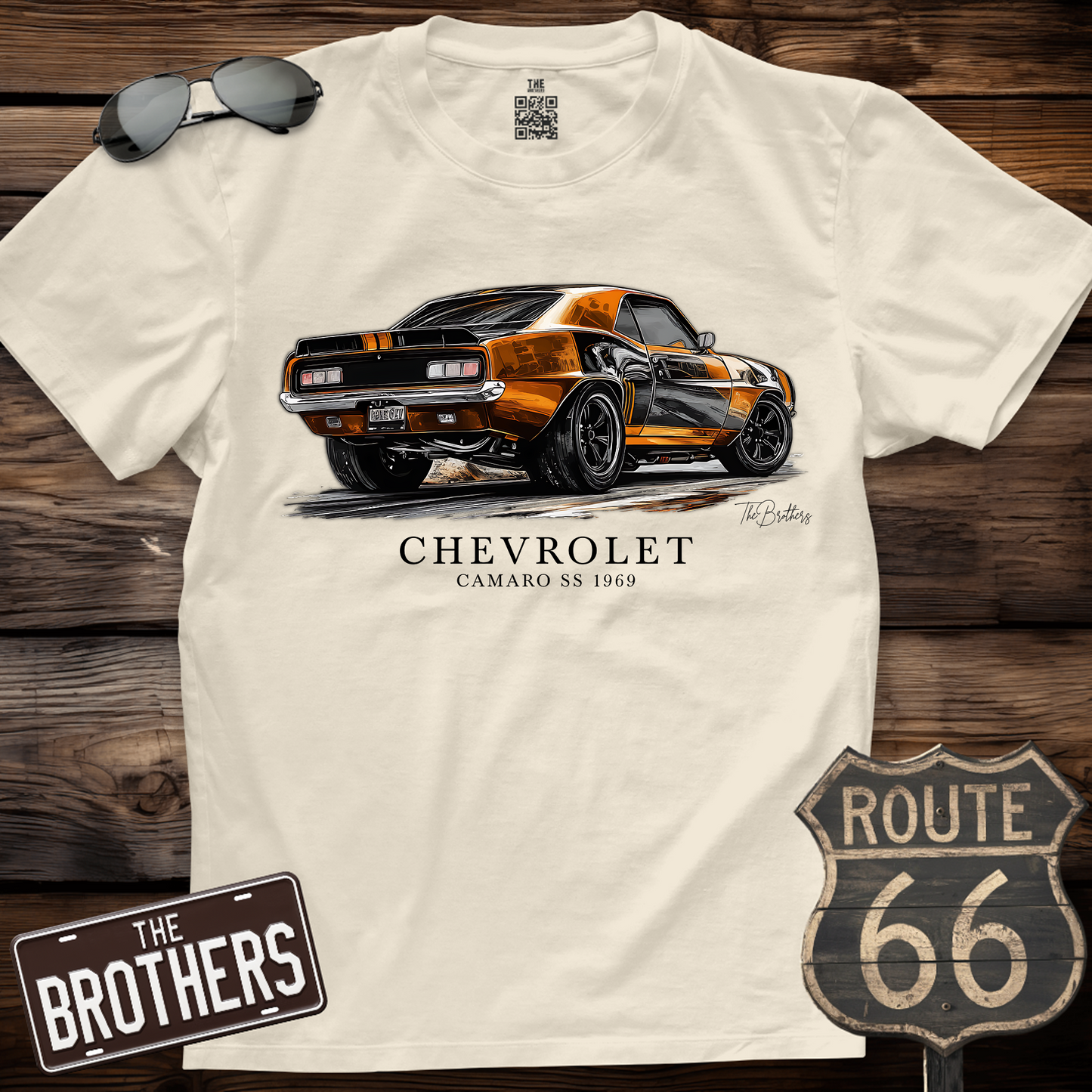 69s Camaro Art T-Shirt