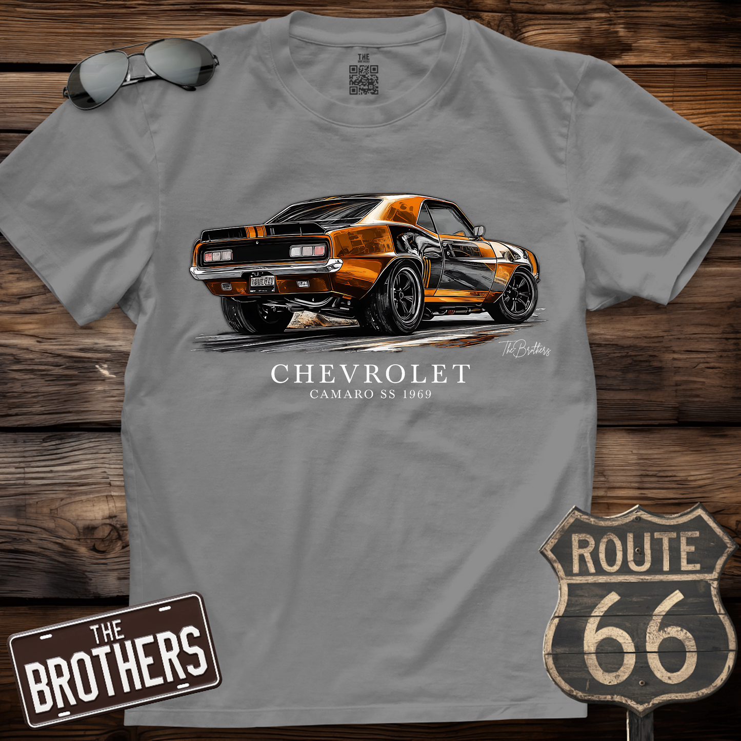 69s Camaro Art T-Shirt