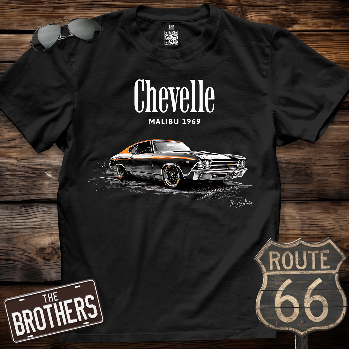 69s Chevelle Malibu Art T-Shirt