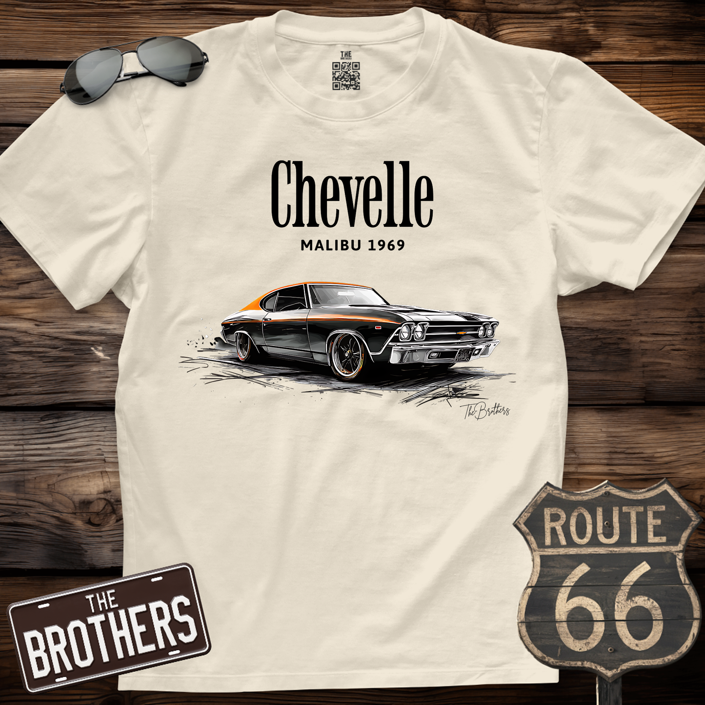 69s Chevelle Malibu Art T-Shirt