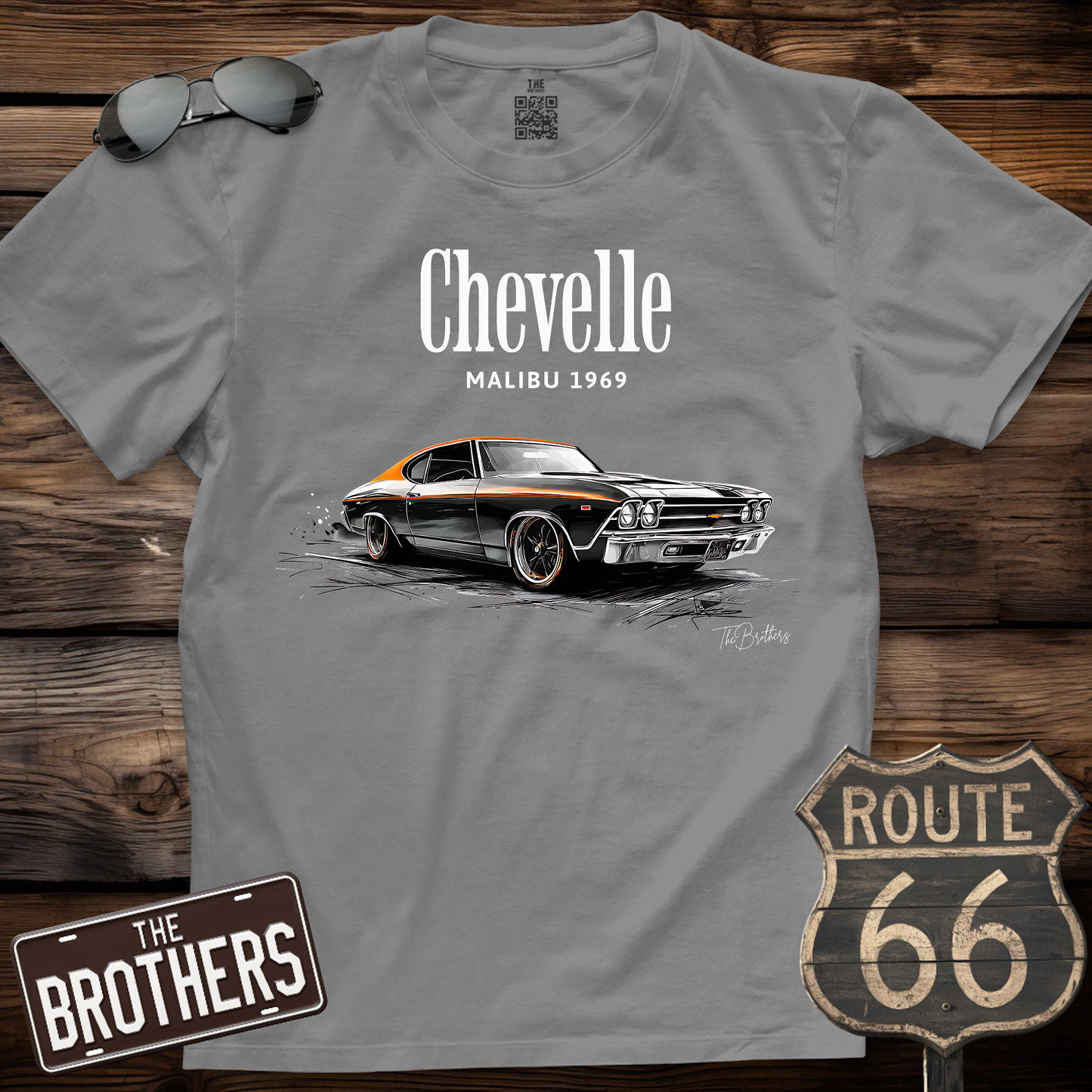 69s Chevelle Malibu Art T-Shirt