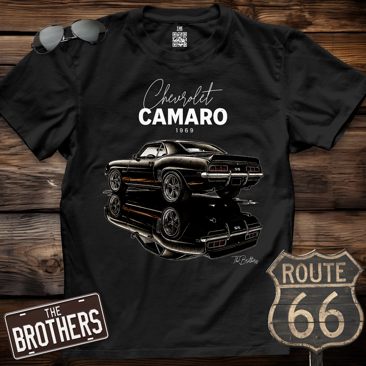 69s Chevrolet Camaro SS Art T-Shirt