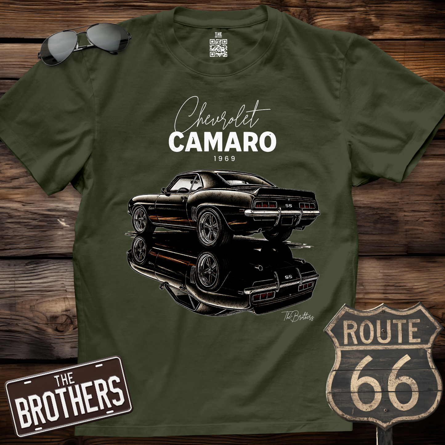 69s Chevrolet Camaro SS Art T-Shirt