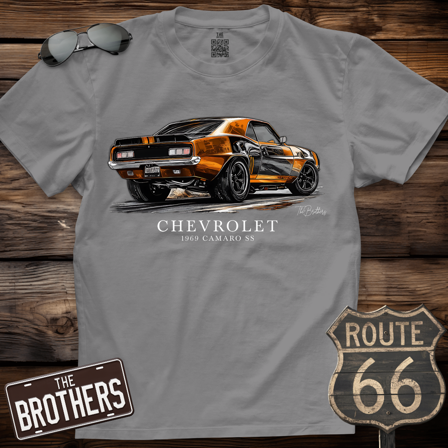 69s Camaro Art T-Shirt