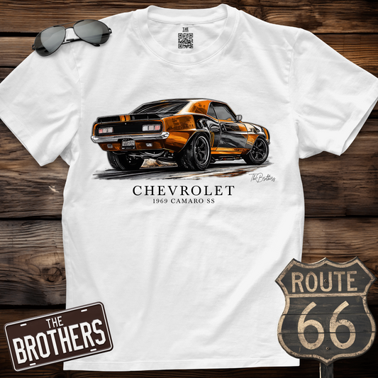 69s Camaro Art T-Shirt