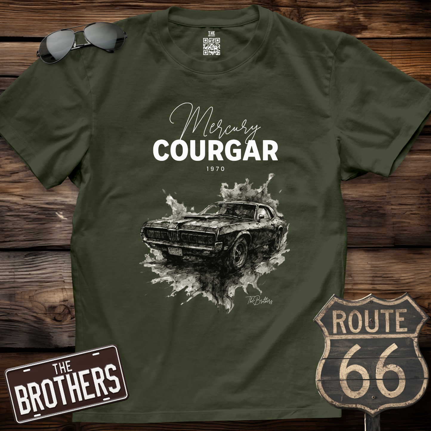 Mercury Cougar Art T-Shirt