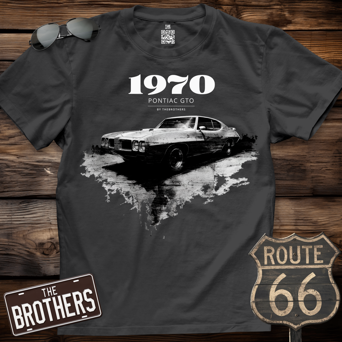 70s Pontiac GTO Art T-Shirt