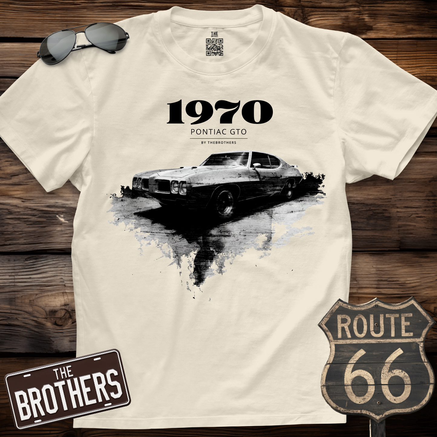 70s Pontiac GTO Art T-Shirt
