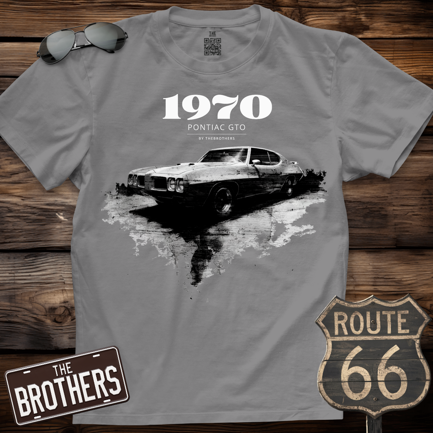 70s Pontiac GTO Art T-Shirt