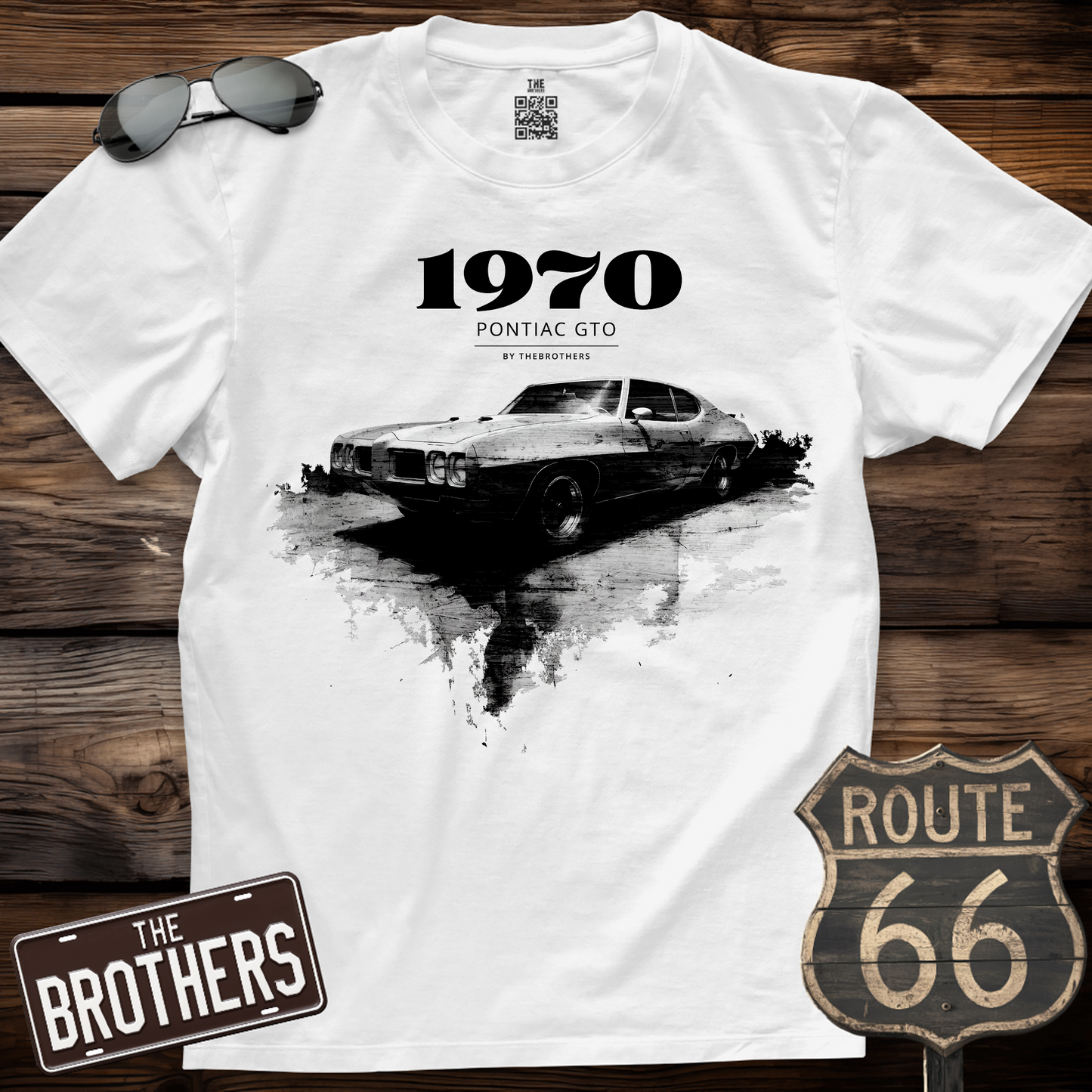 70s Pontiac GTO Art T-Shirt