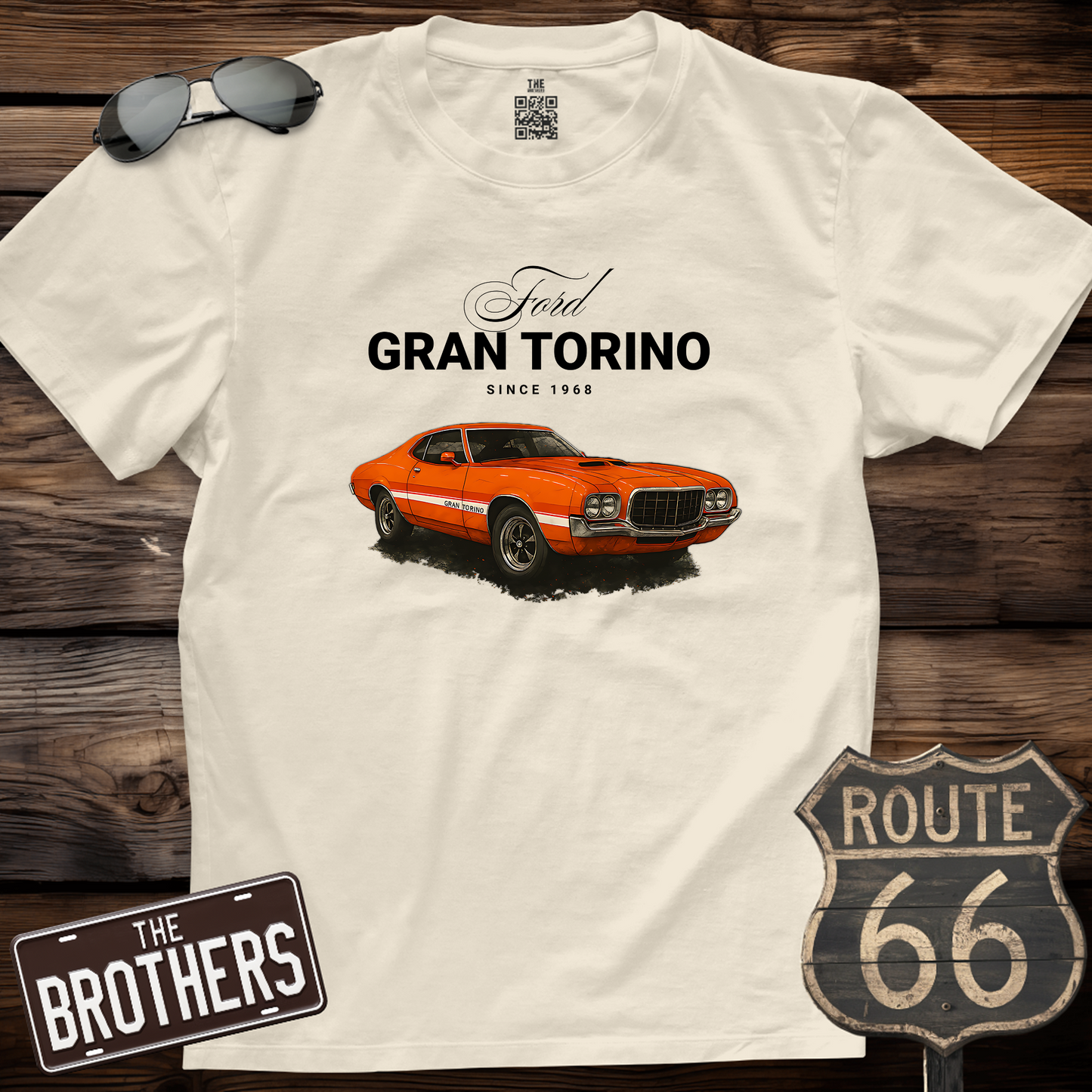 72 Ford Grand Torino Art T-Shirt