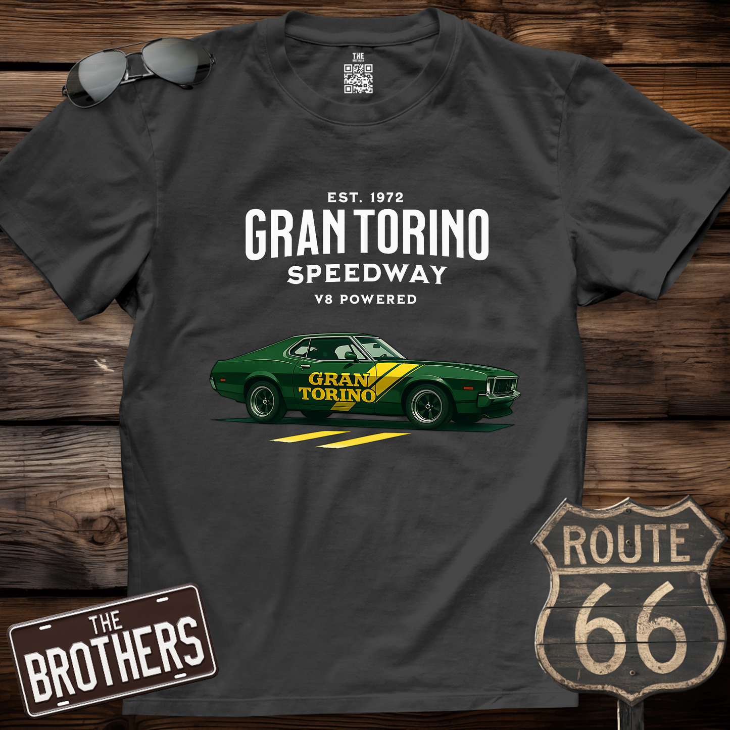 72s Ford Grand Torino Racing T-Shirt