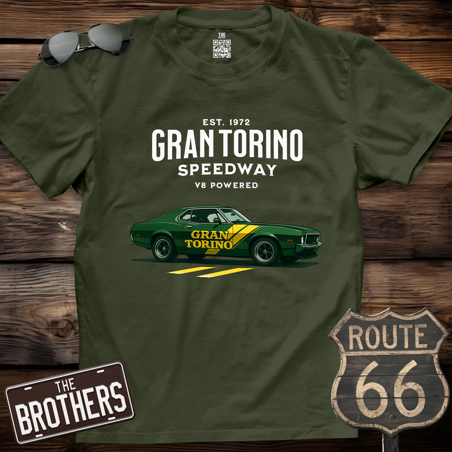 72s Ford Grand Torino Racing T-Shirt