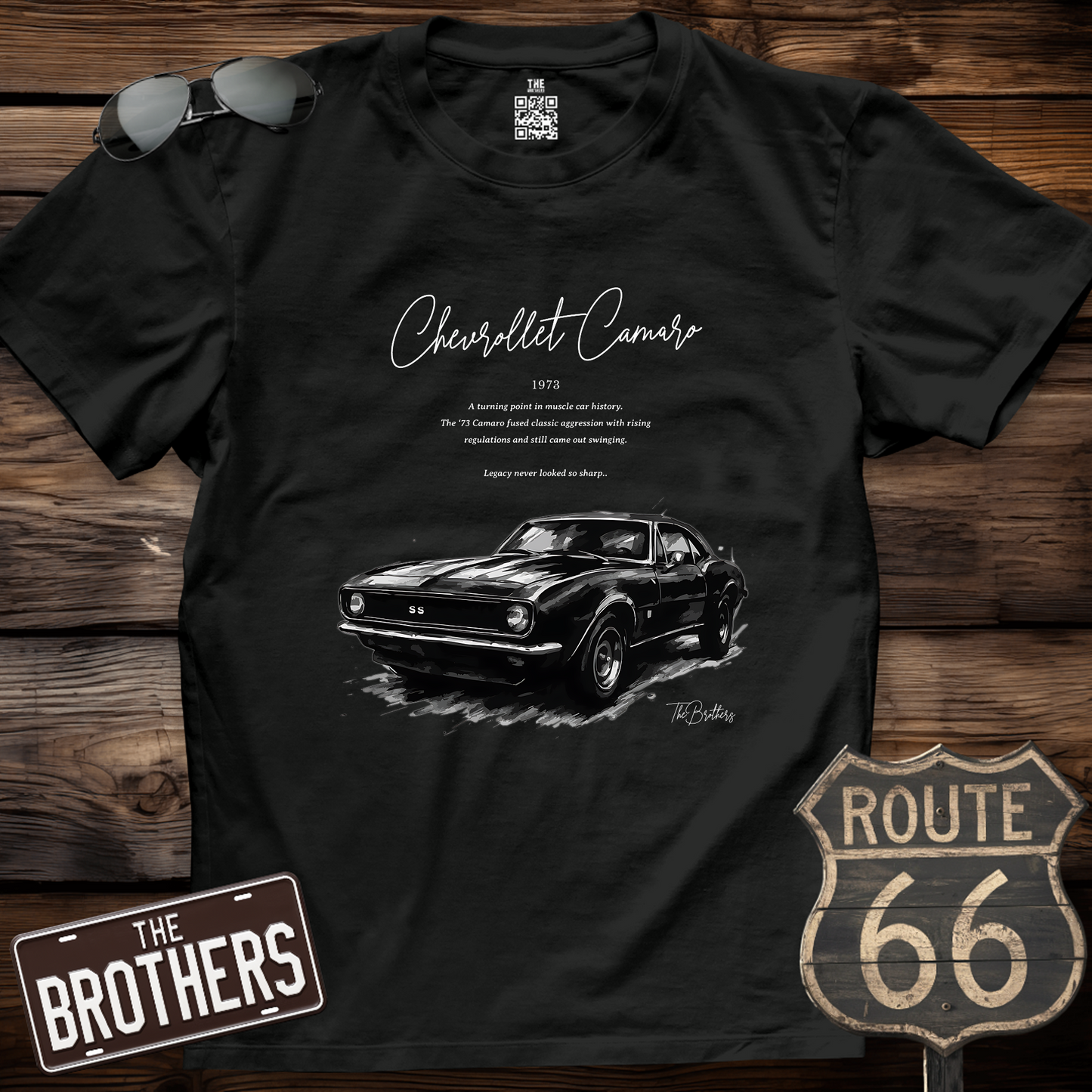 73s Camaro SS Art T-Shirt