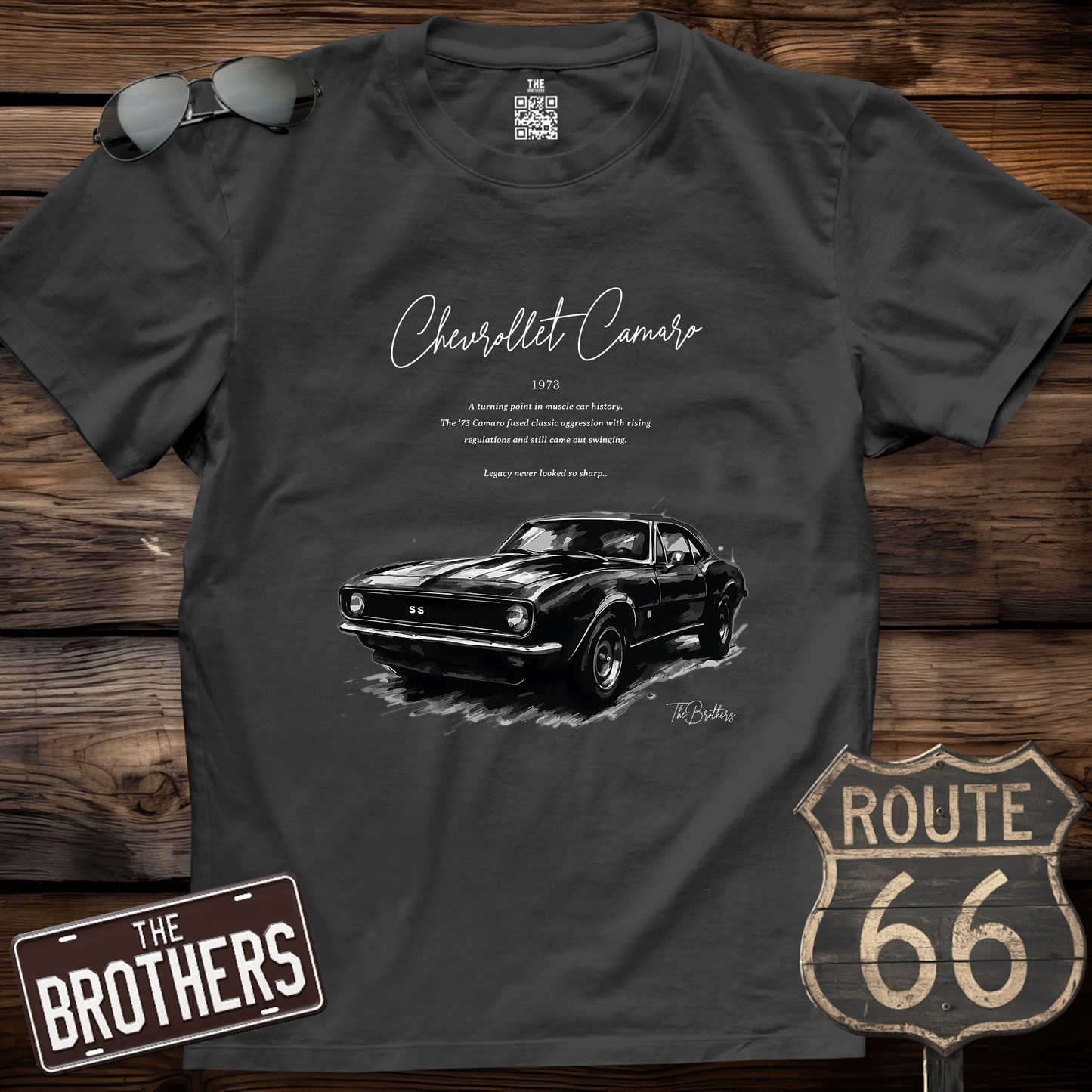 73s Camaro SS Art T-Shirt