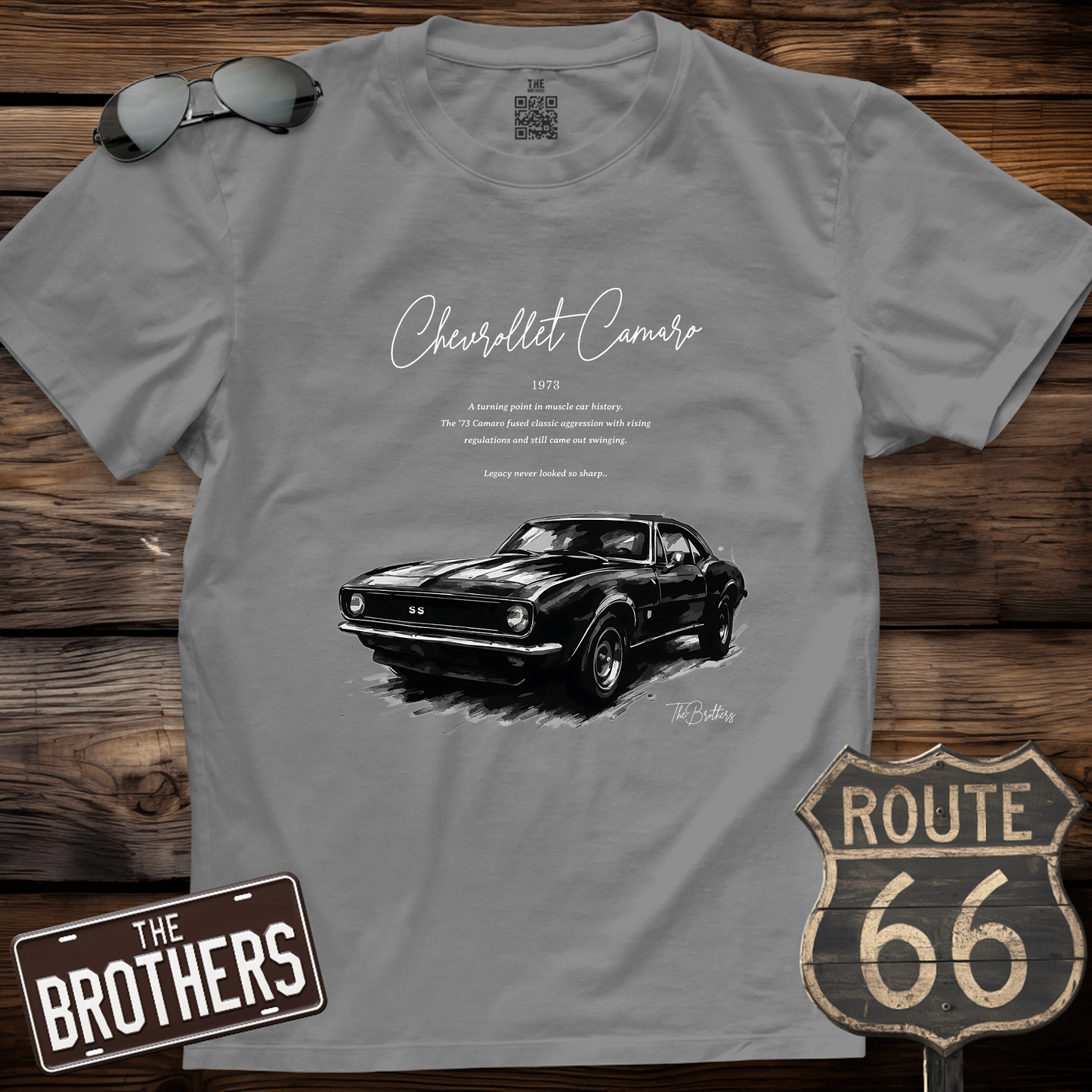 73s Camaro SS Art T-Shirt