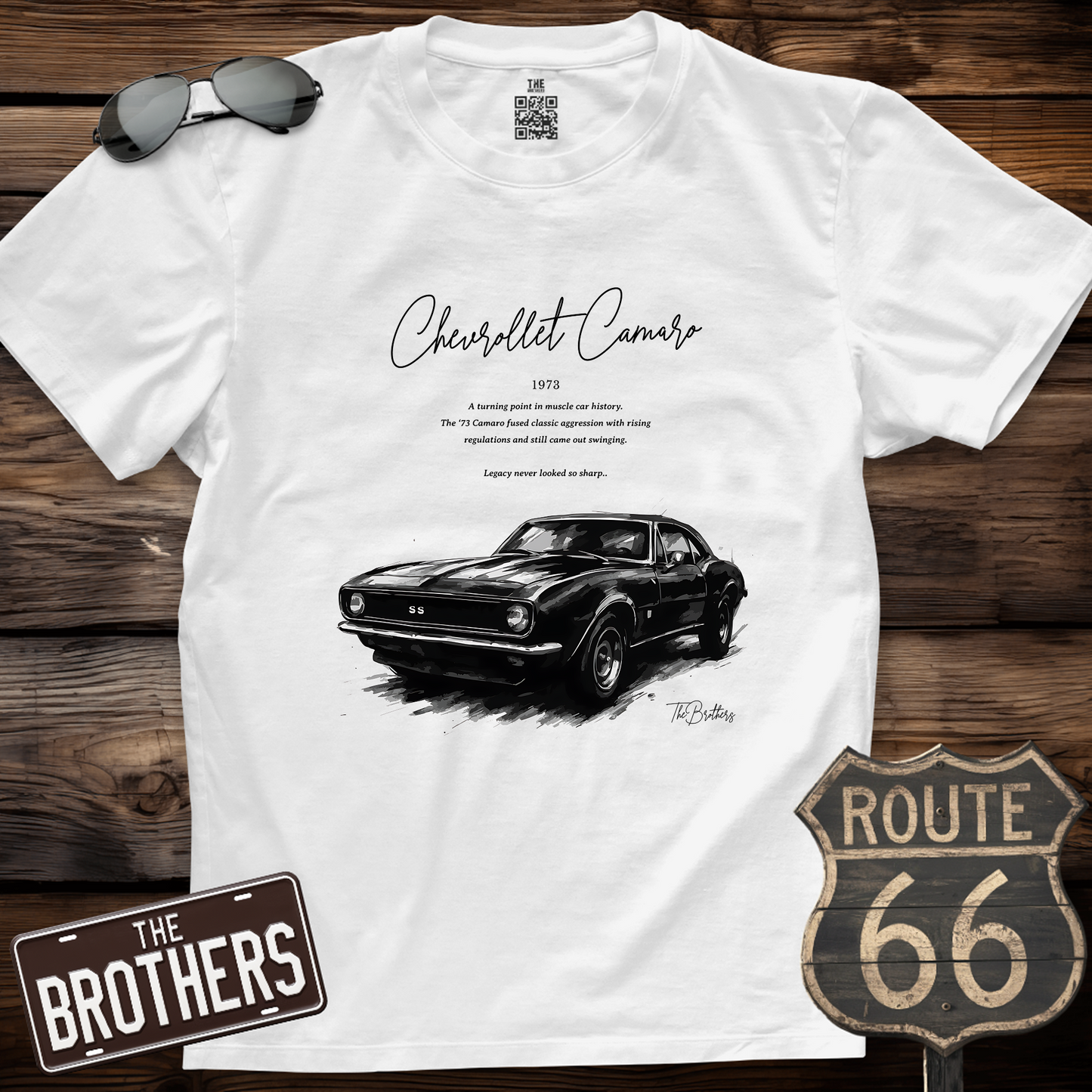 73s Camaro SS Art T-Shirt