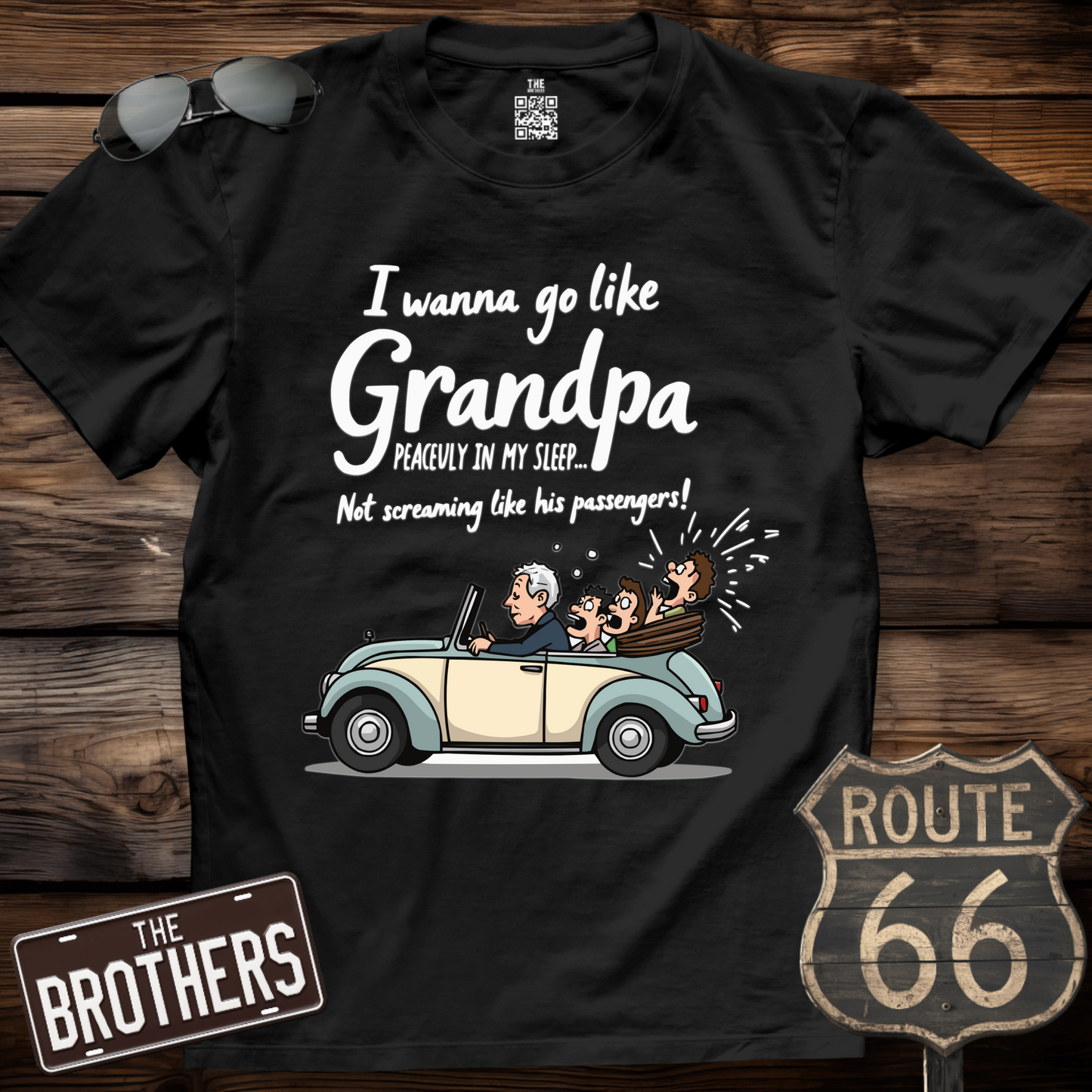 I Wanna Go Like Grandpa T-Shirt